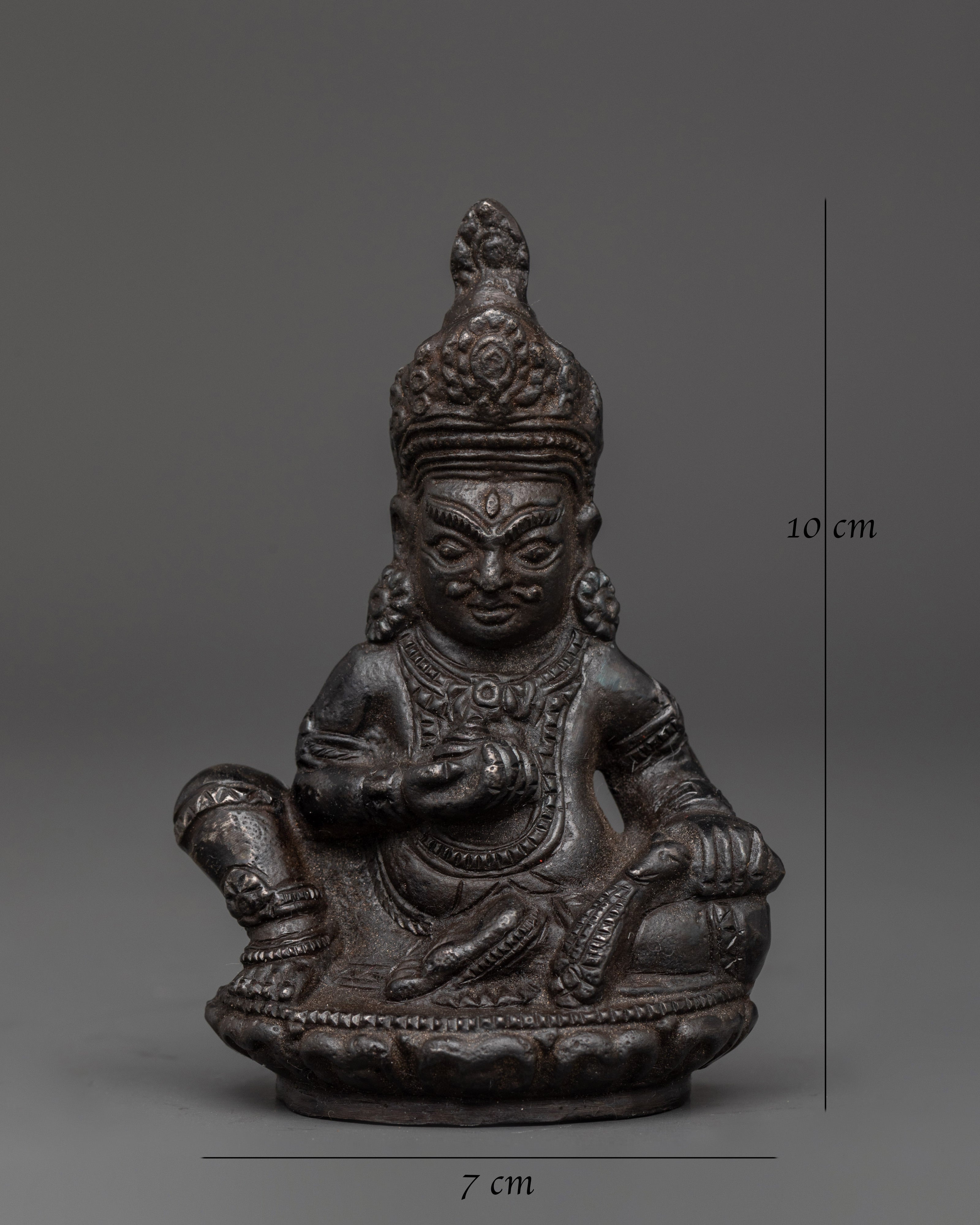 Tibetan Wealth Guardian Dzambhala Figurine | Lord of Wealth and Prosperity