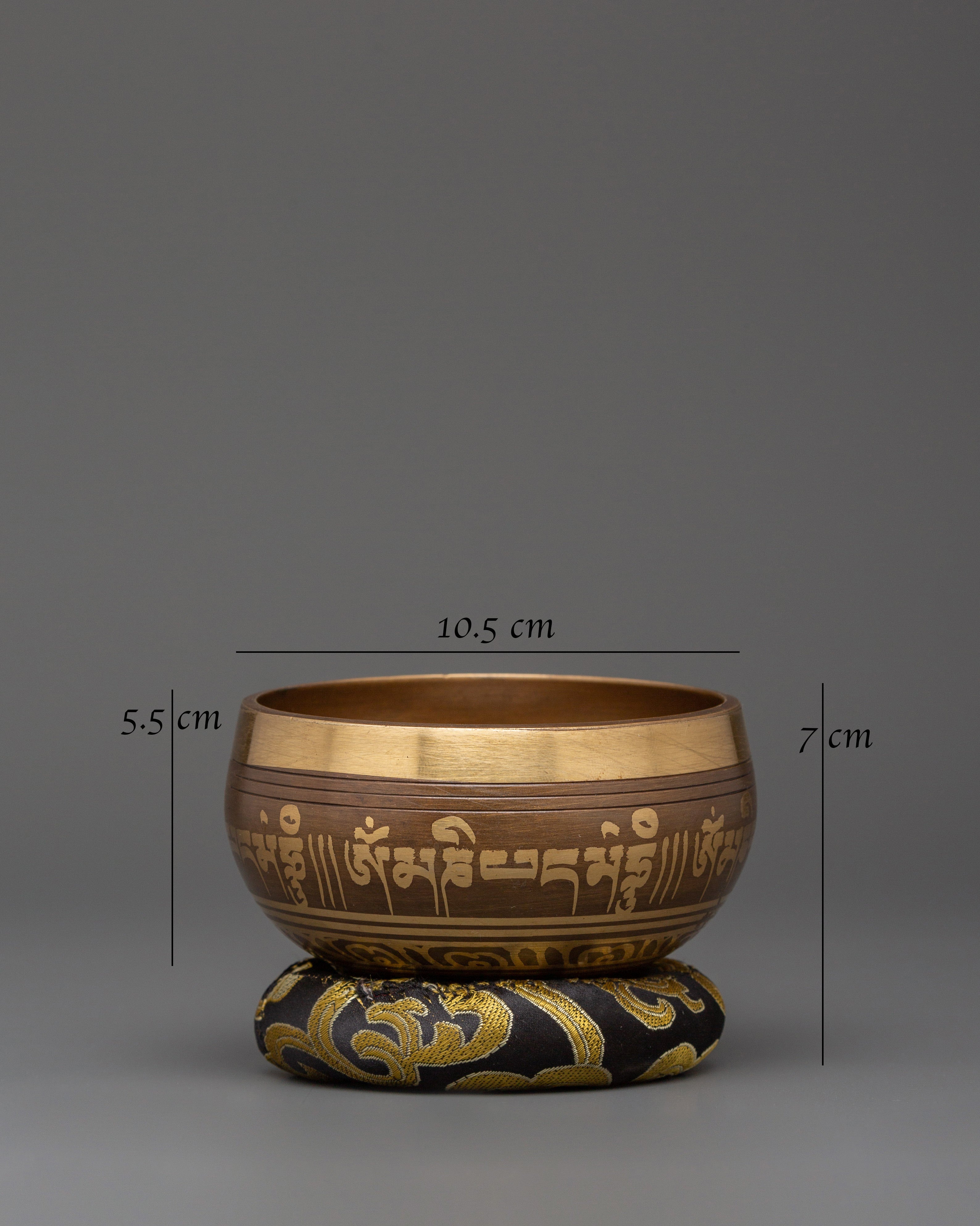 Handcrafted Tibetan Brass Singing Bowl | Spiritual Healing