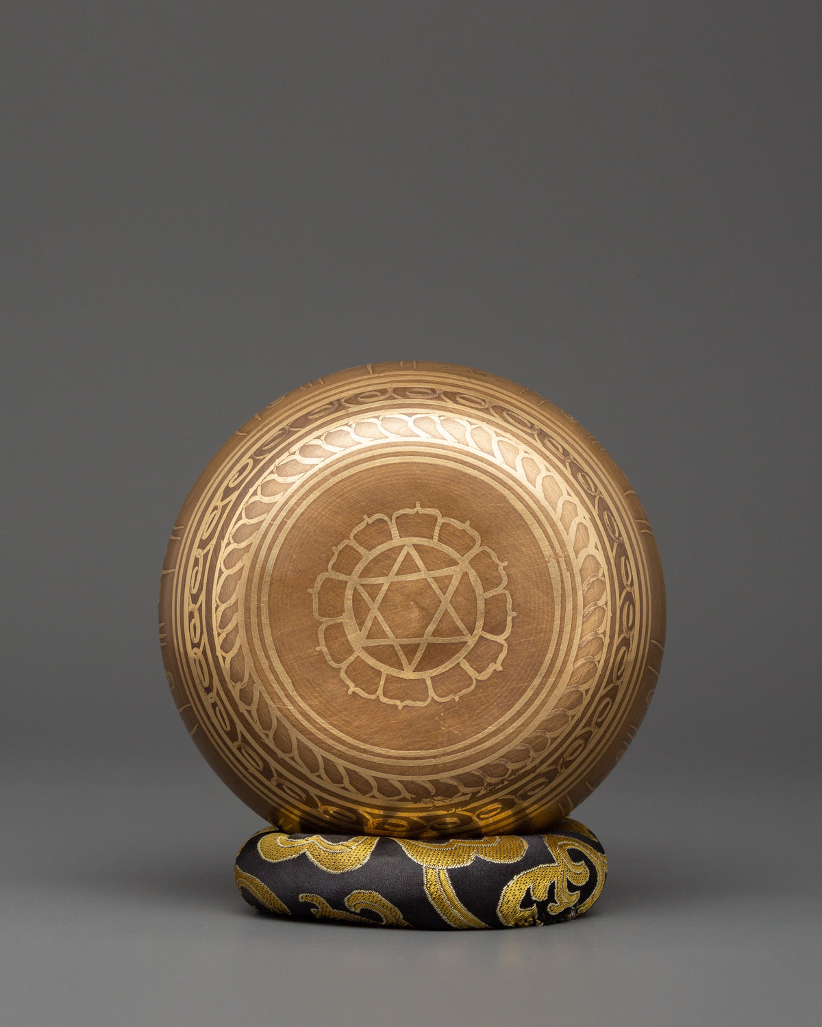 Buddhist Singing Bowl with OM Symbol | Meditation Sound Bowl