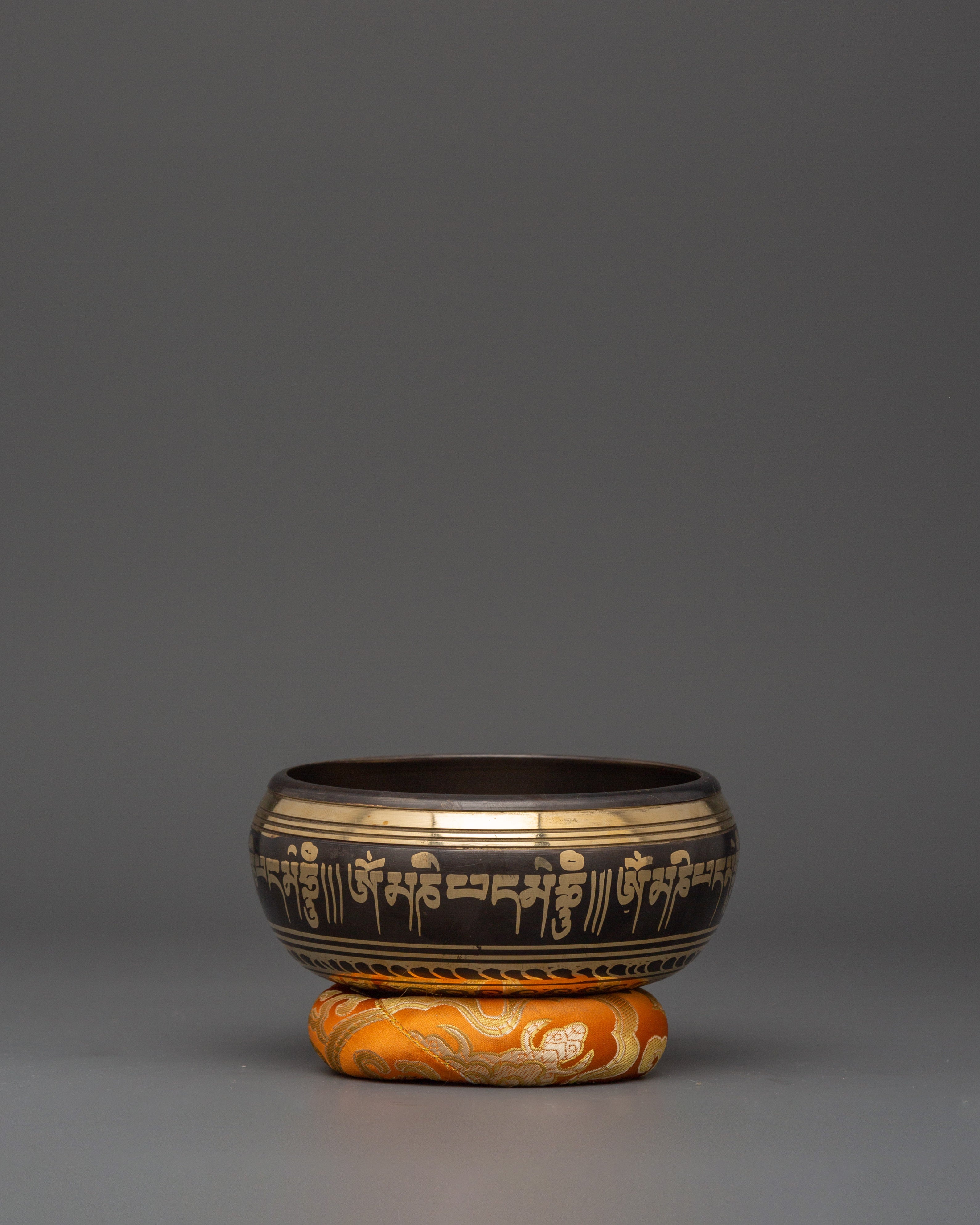 Traditional Tibetan Singing Bowl | Handcrafted Brass Healing Bowl