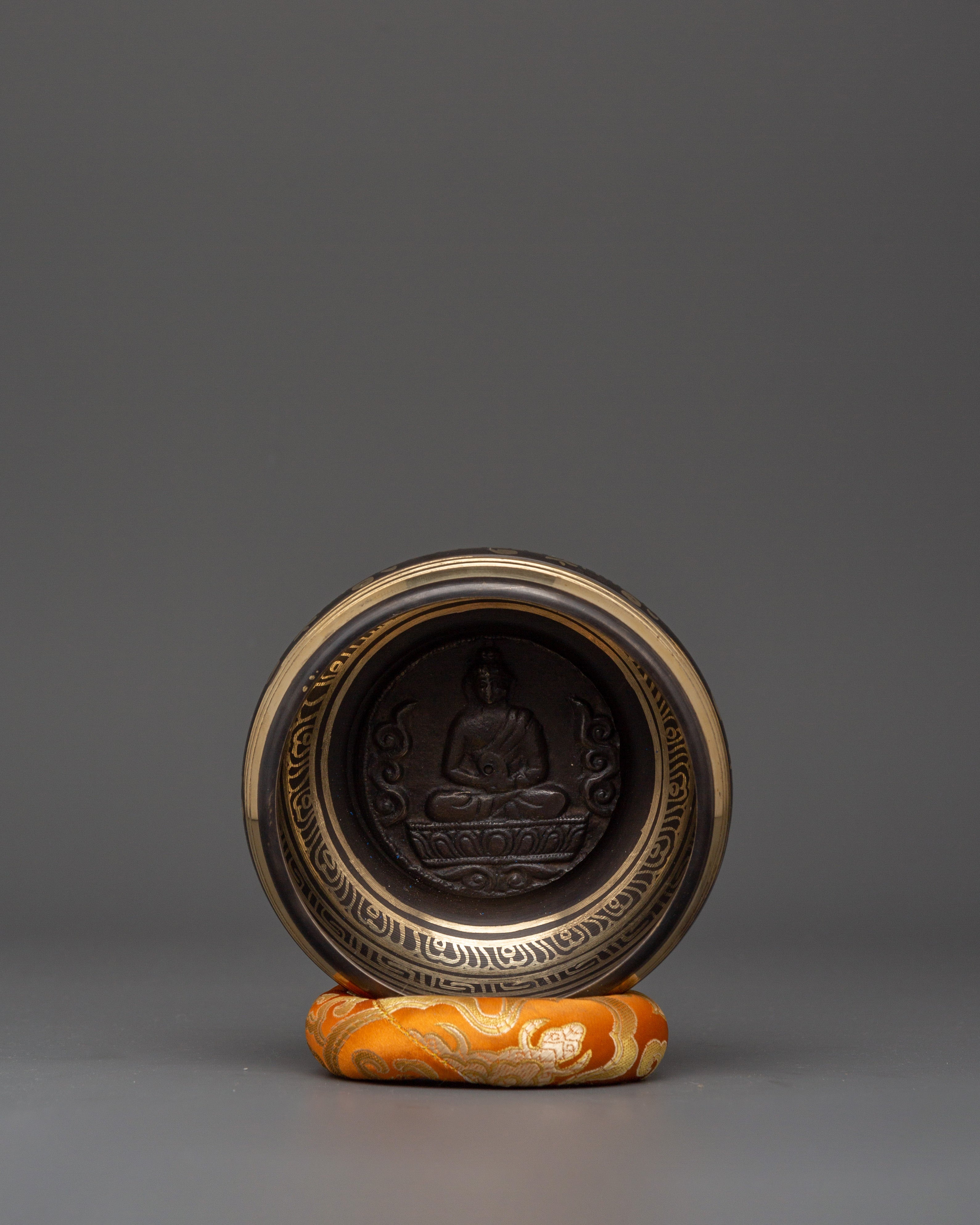 Traditional Tibetan Singing Bowl | Handcrafted Brass Healing Bowl