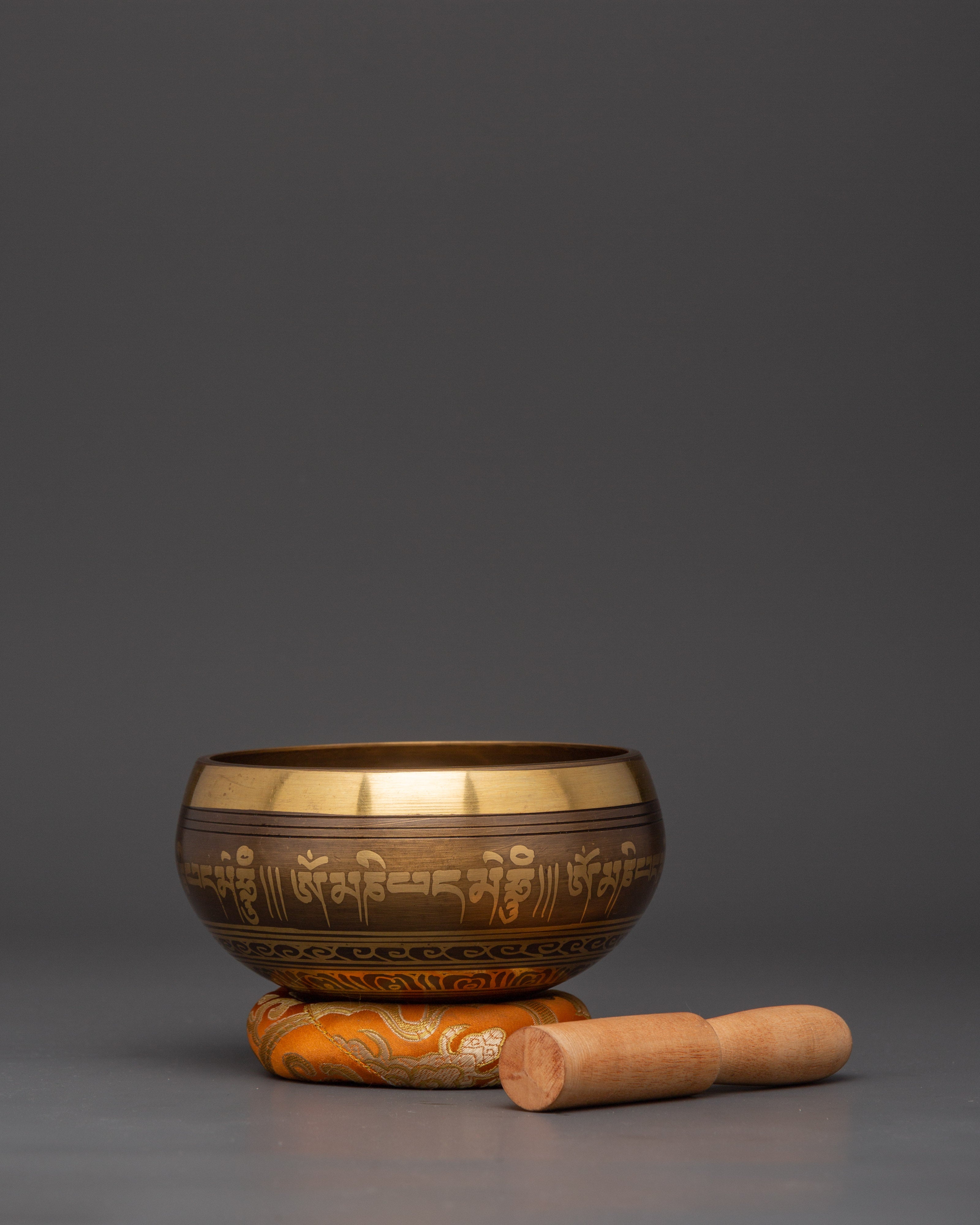 Handcrafted Tibetan Singing Bowl Set | Meditation & Sound Healing