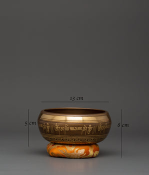 Handcrafted Tibetan Singing Bowl | Meditation Sound Healing Bowl