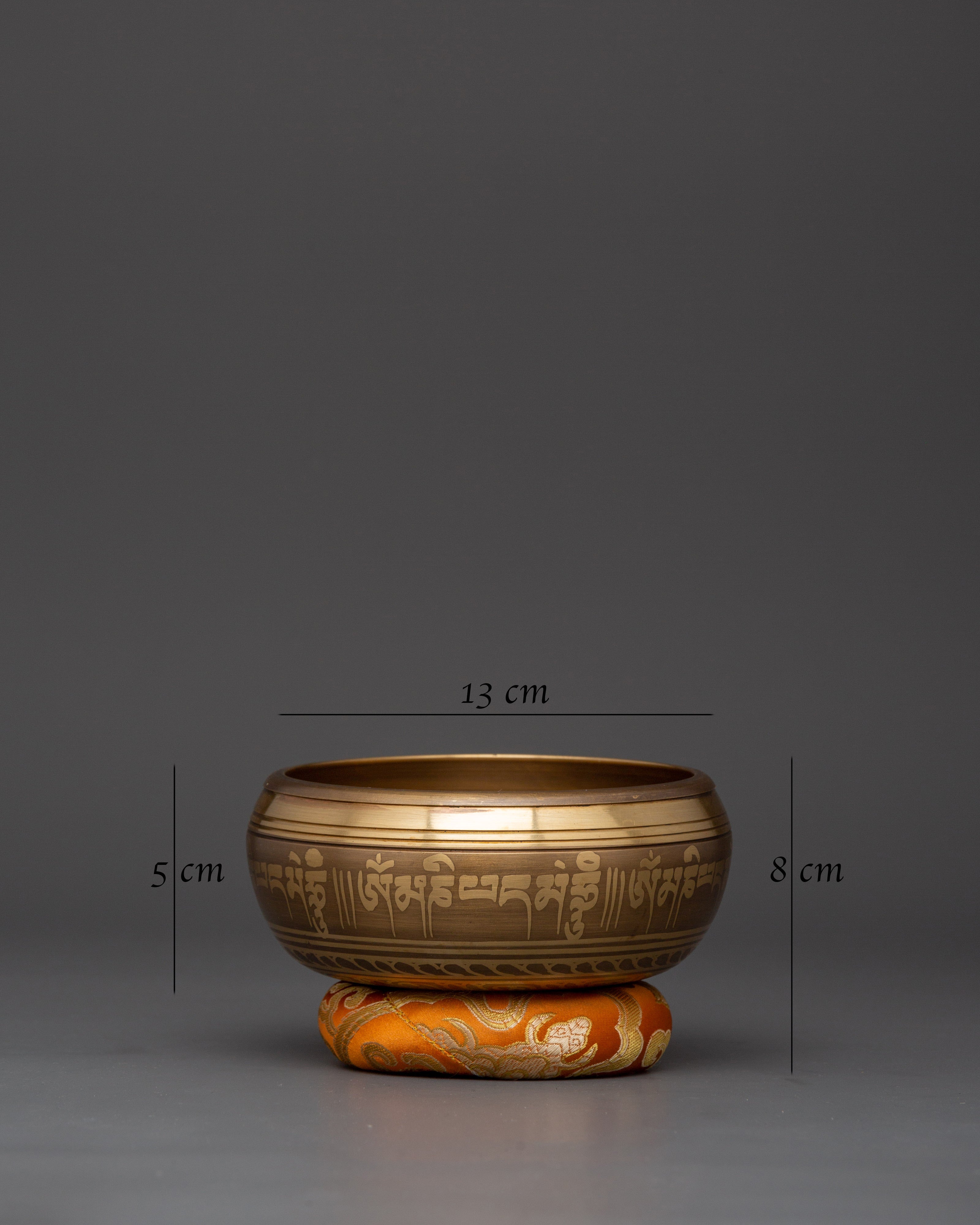Himalayan Singing Bowl With Brass Body | Sacred Bowl