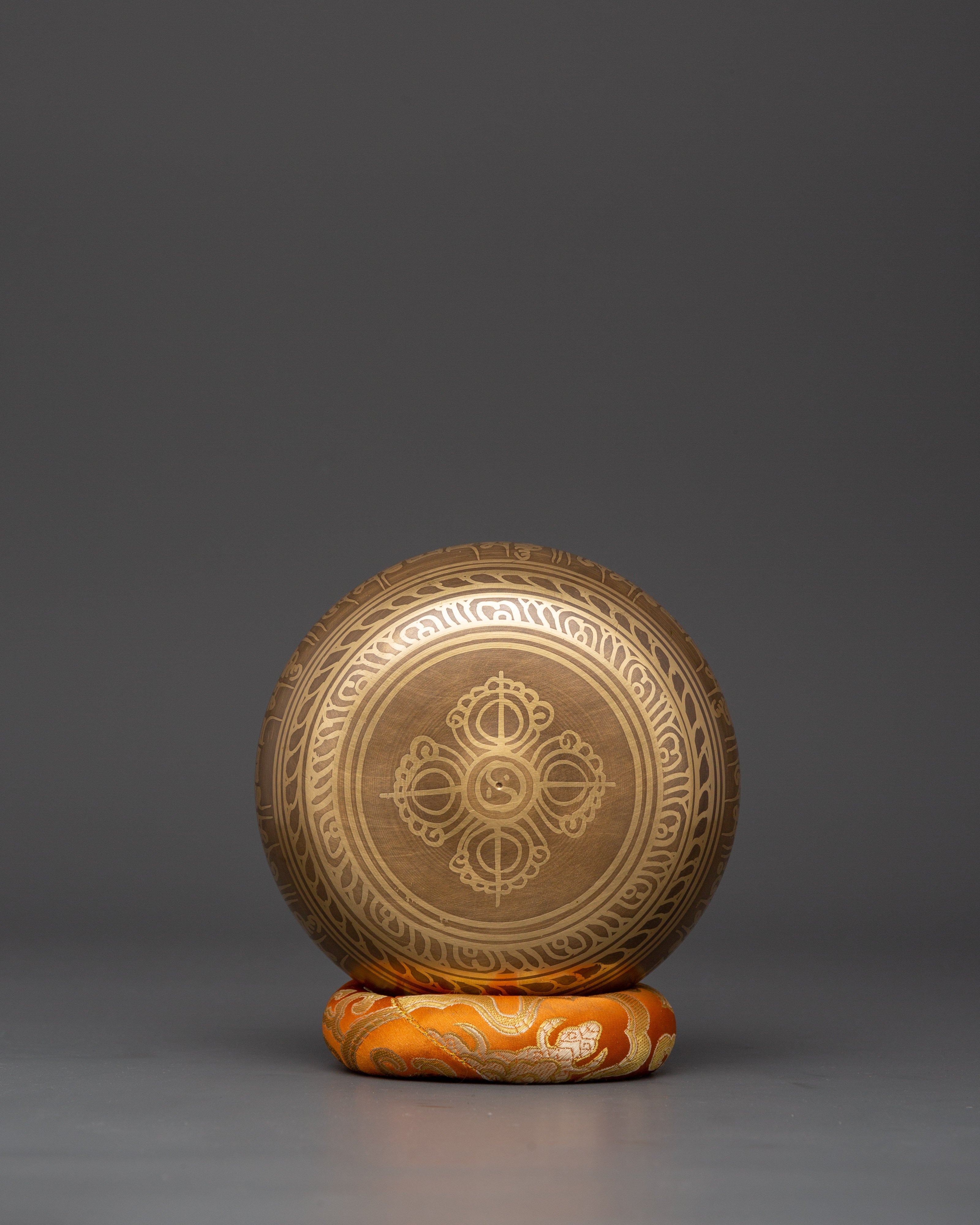 Himalayan Singing Bowl With Brass Body | Sacred Bowl