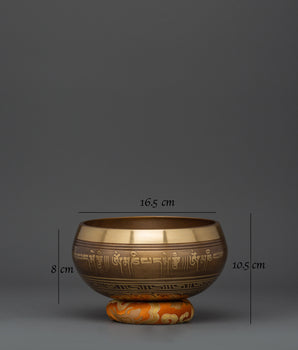 Sacred Sound Healing Instrument |Tibetan Singing Bowl