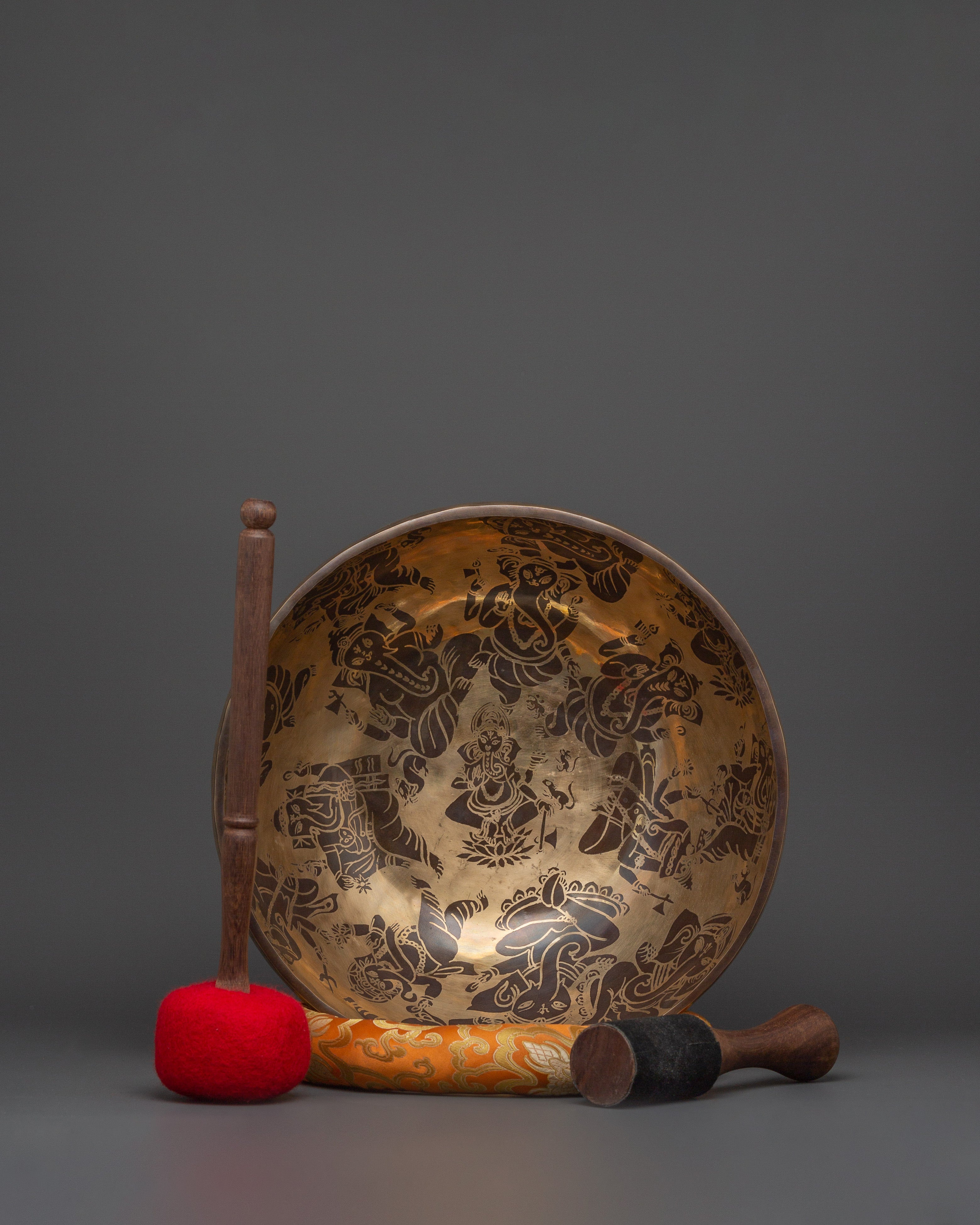 Handmade Brass Tibetan Singing Bowl | Meditation Bowl