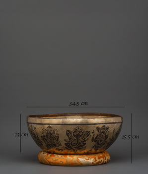 Handmade Brass Tibetan Singing Bowl | Meditation Bowl