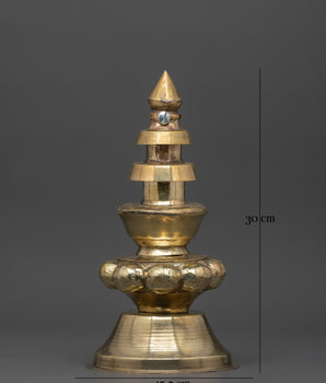 Traditional Brass Gajur |  Spiritual Protection and Decor