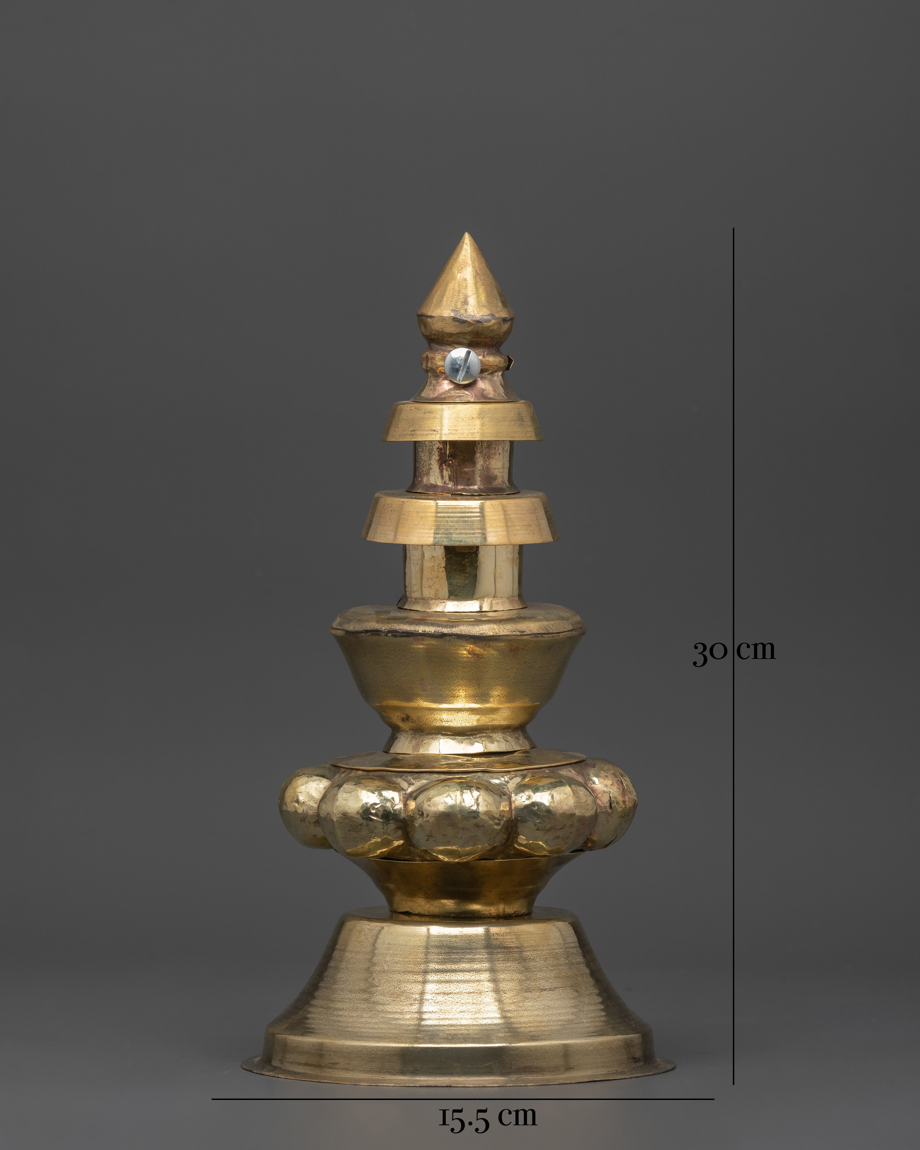 Traditional Brass Gajur |  Spiritual Protection and Decor
