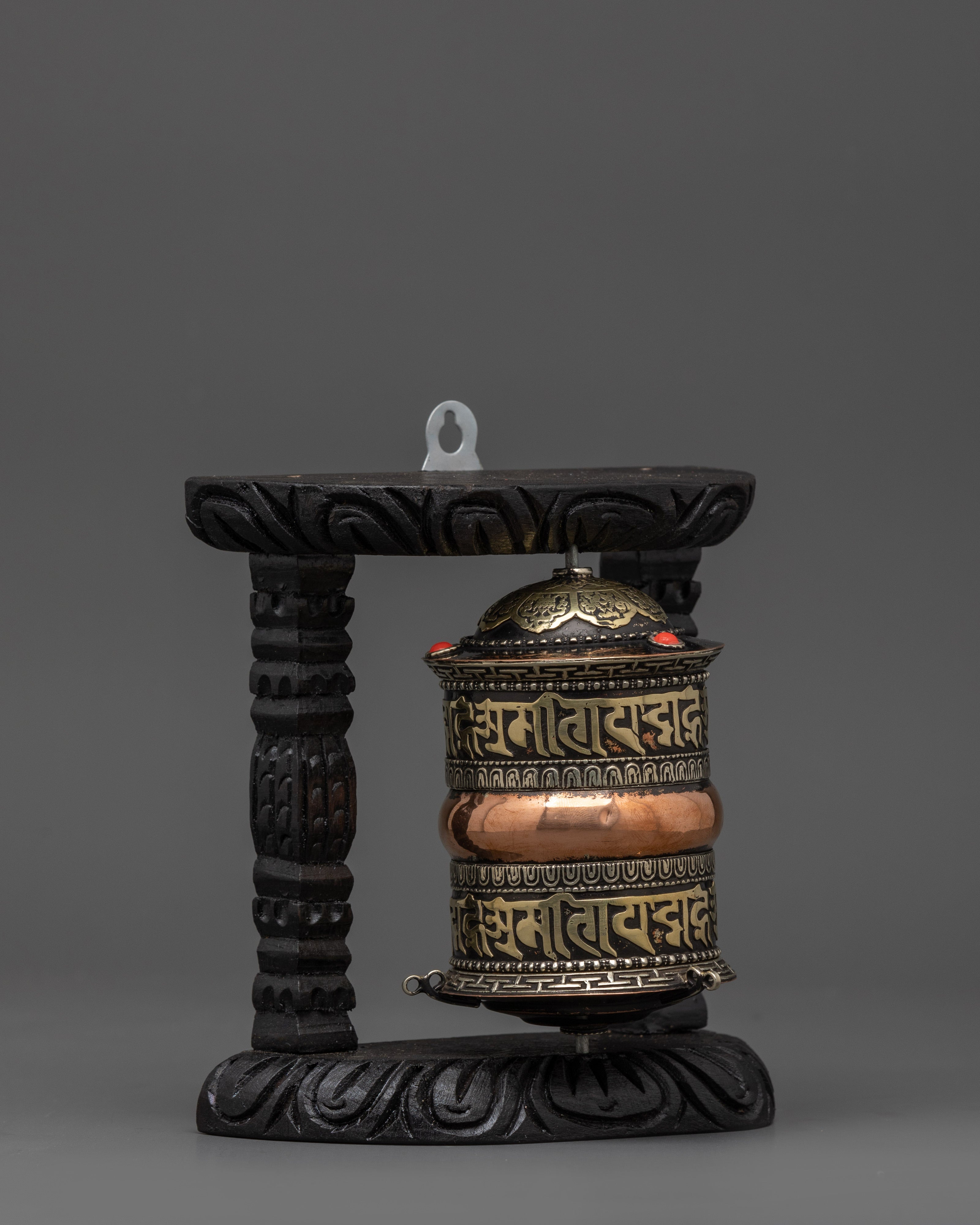Copper and Brass Tibetan Prayer Wheel | Tibetan Meditation Tool