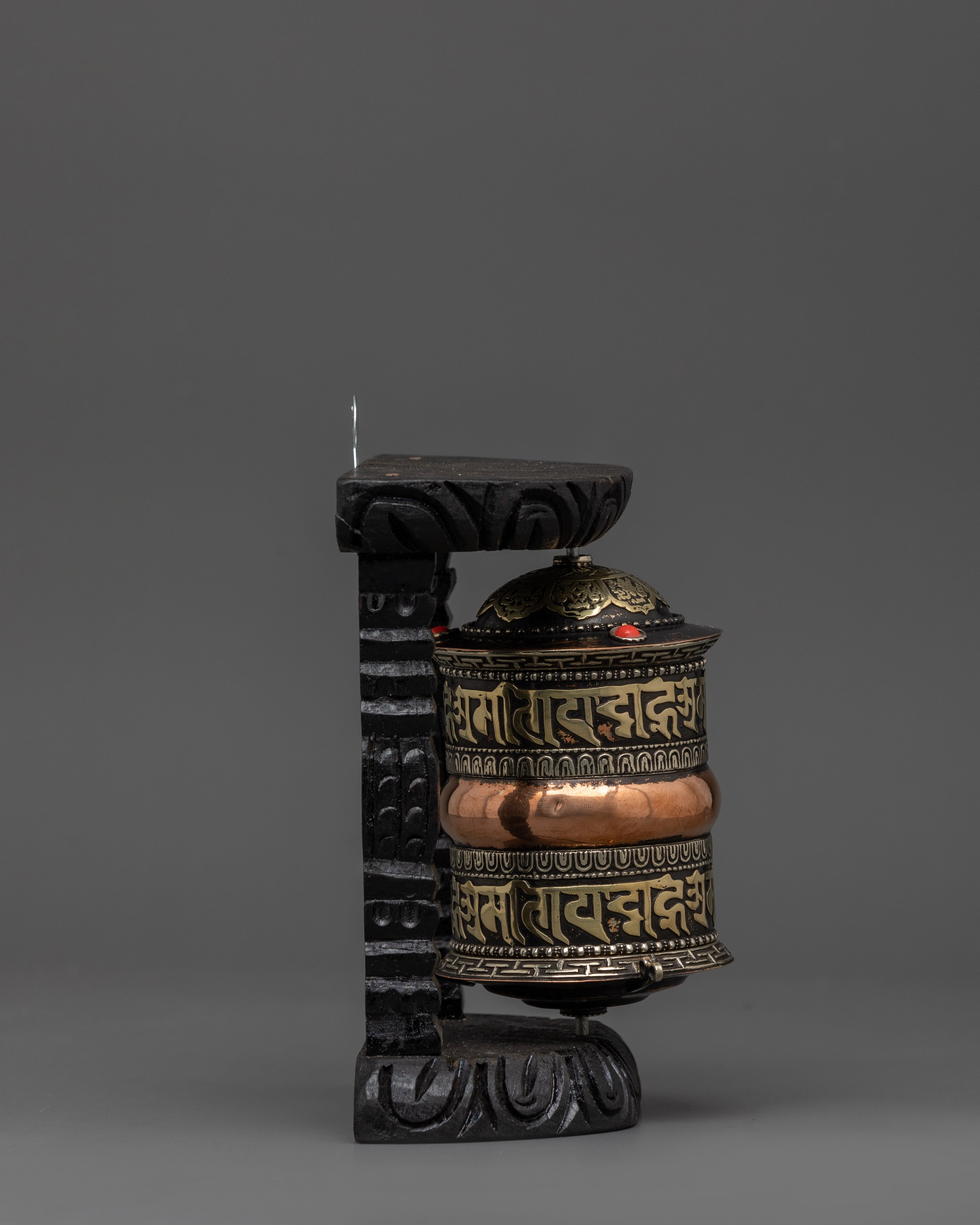 Copper and Brass Tibetan Prayer Wheel | Tibetan Meditation Tool