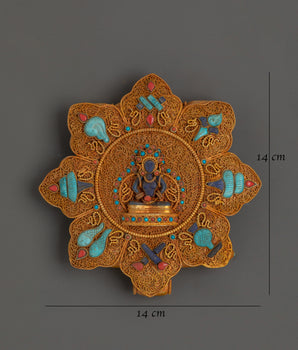 Handcrafted Tibetan Sacred Ghau Box Locket | Ghau Box for Protection and Blessings