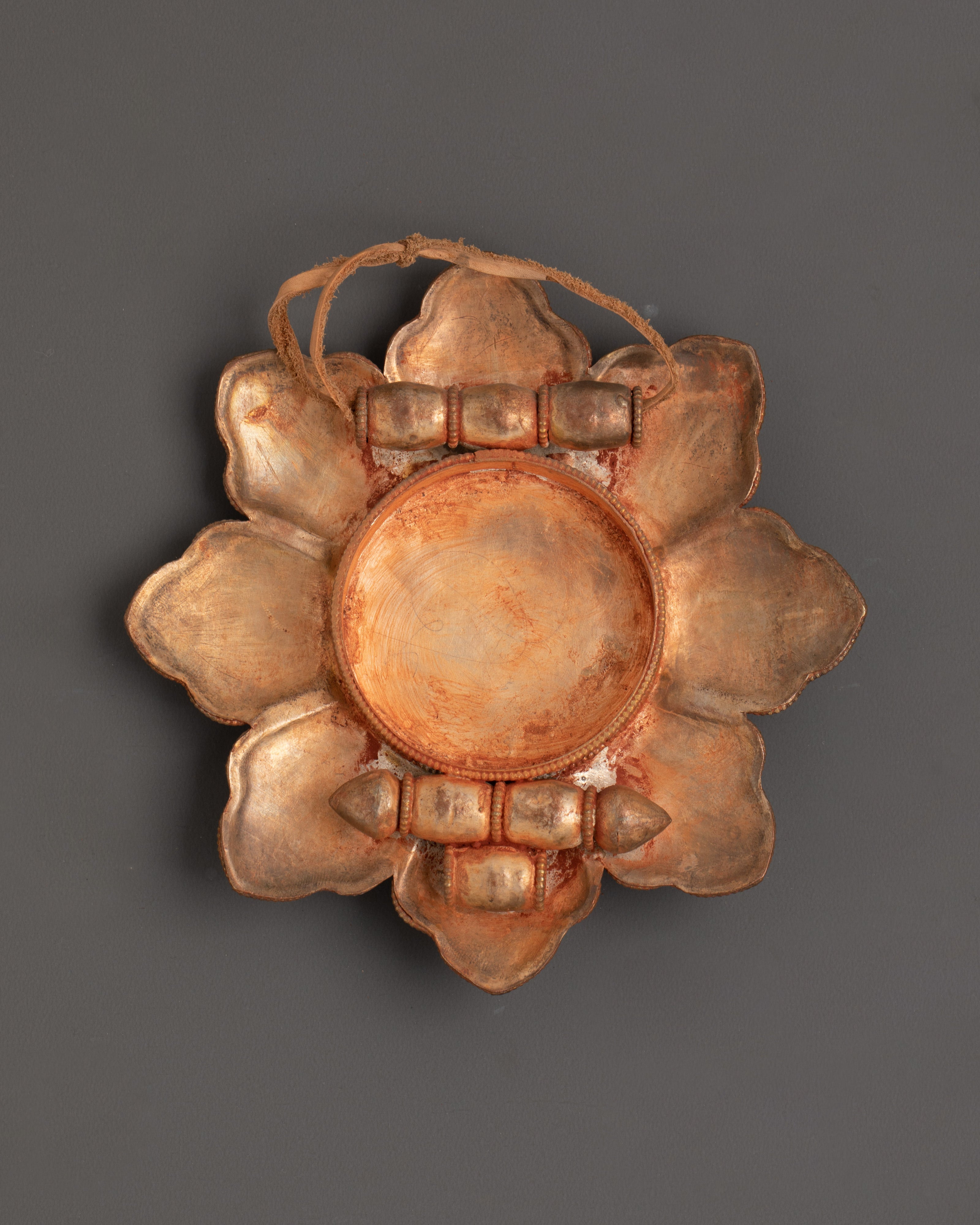 Traditional Tibetan Ghau Box Locket | Ghau Portable Shrine for Protection and Blessings