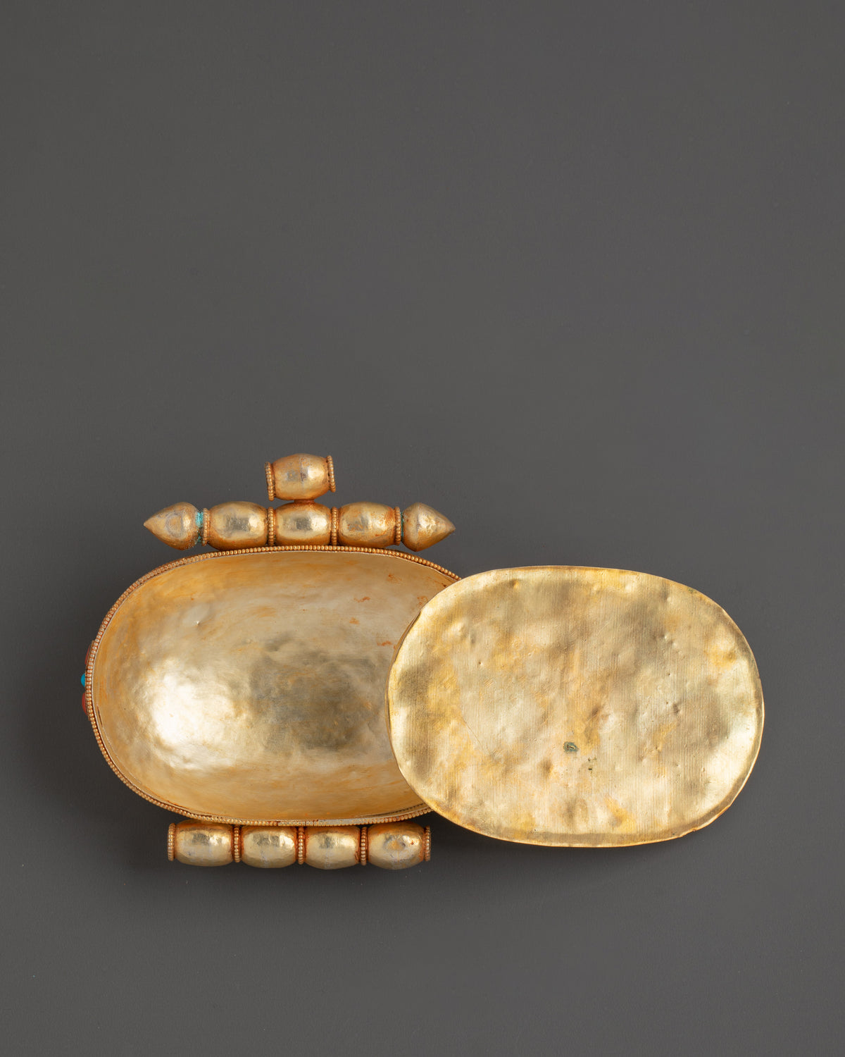 Tibetan Prayer Ghau Locket | Traditional Buddhist Devotional Box
