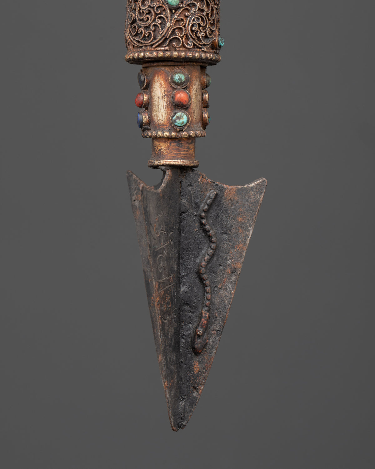 Tibetan Buddhist Phurba Ritual Dagger | Vajrayana Ceremonial Tool