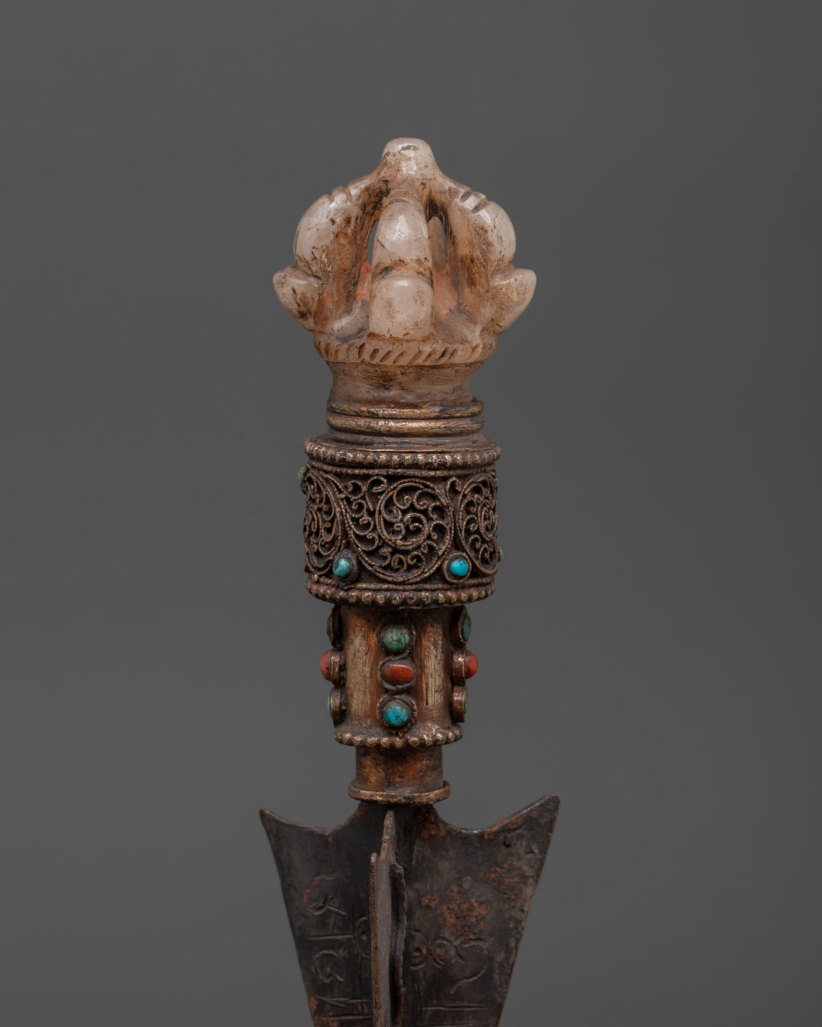 Tibetan Buddhist Phurba Ritual Dagger | Vajrayana Ceremonial Tool
