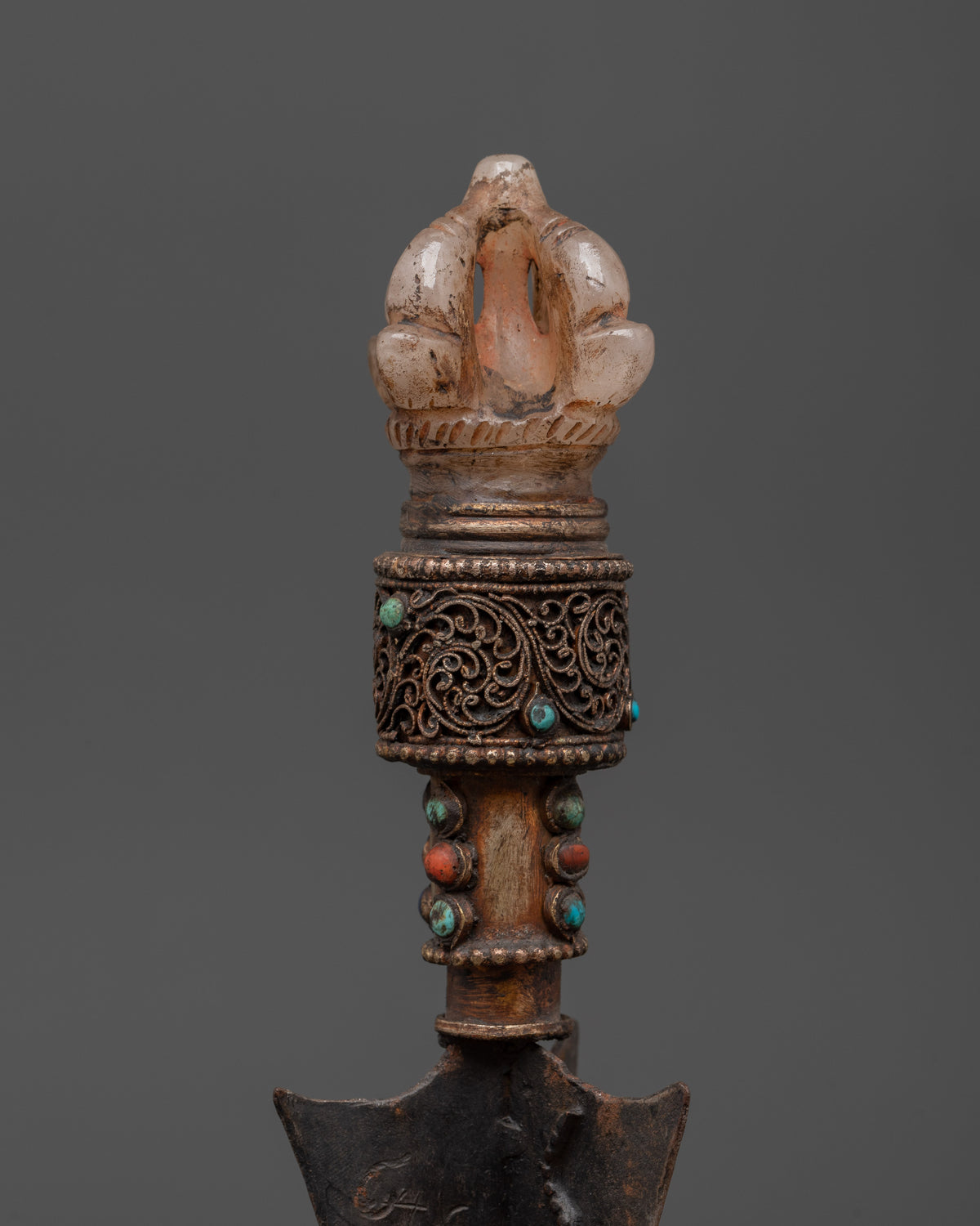 Tibetan Buddhist Phurba Ritual Dagger | Vajrayana Ceremonial Tool