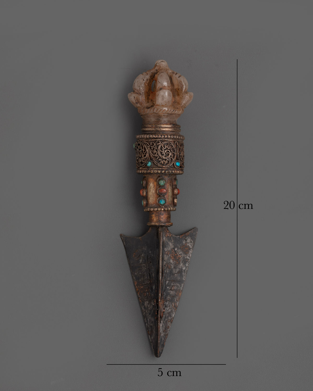 Tibetan Buddhist Phurba Ritual Dagger | Vajrayana Ceremonial Tool
