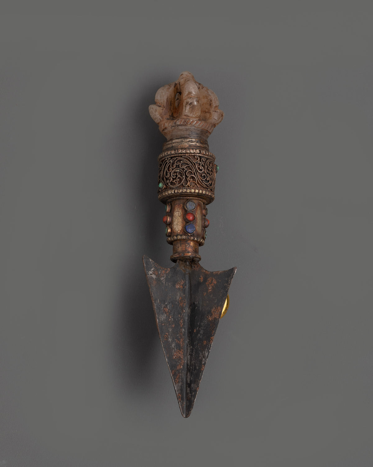Tibetan Buddhist Phurba Ritual Dagger | Vajrayana Ceremonial Tool