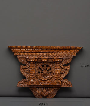 Hand-Carved Peacock Wall Hanging | Unique Wooden Art Piece