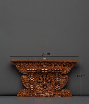 Wooden Hand Carved Peacock Wall Hanging | Symbol of Beauty