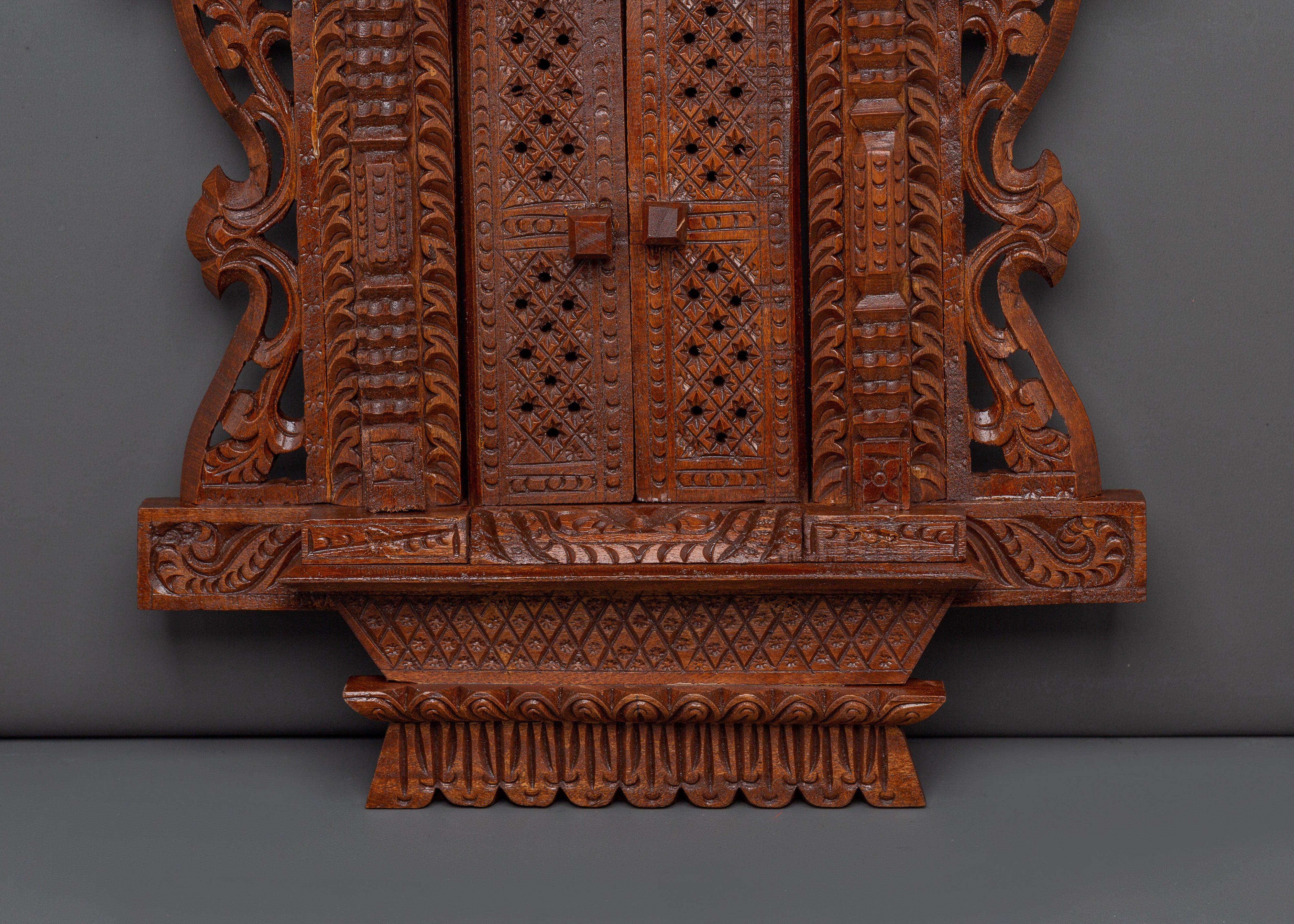 Kumari Window Frame Wall Hanging | Traditional Newari Art