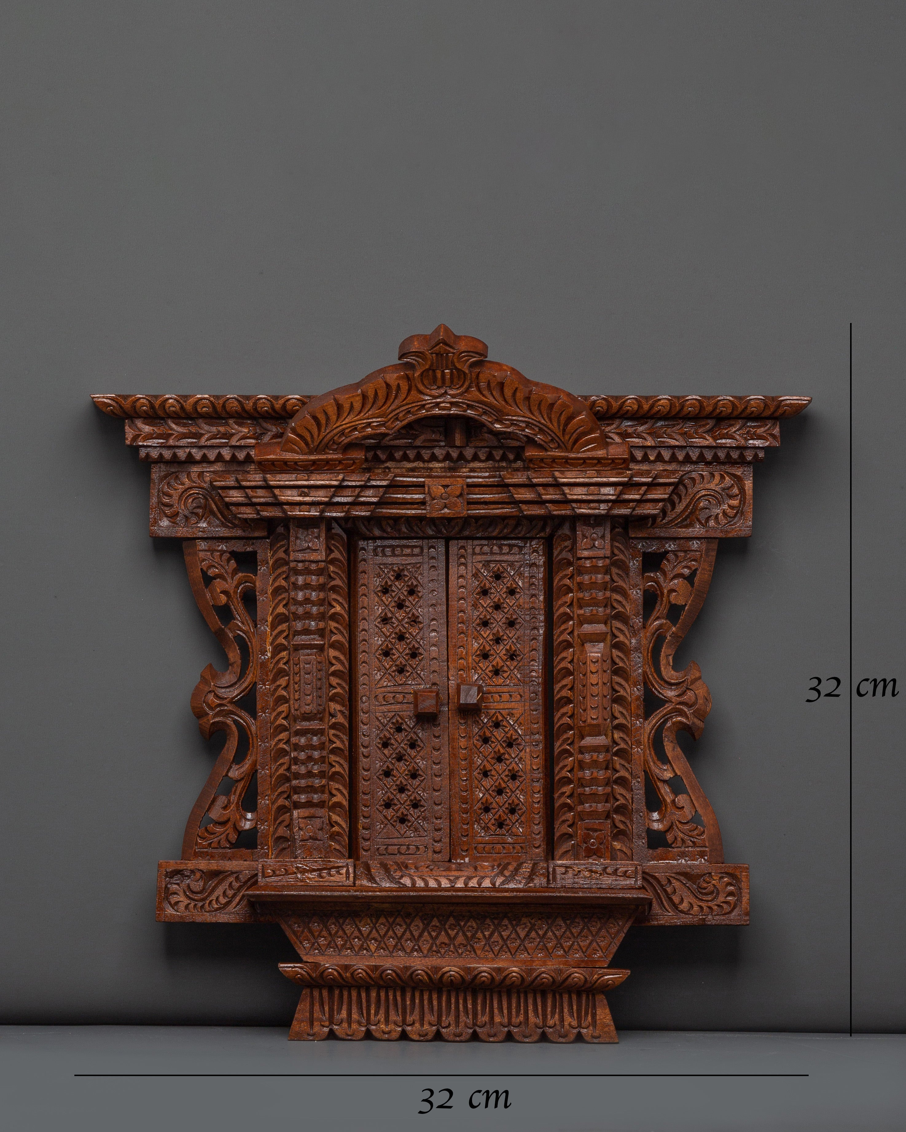 Kumari Window Frame Wall Hanging | Traditional Newari Art