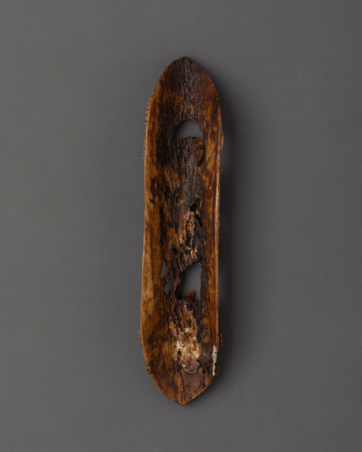 Simhamukha Buddhist Carved Plaque | Tibetan Bone Carving Artwork