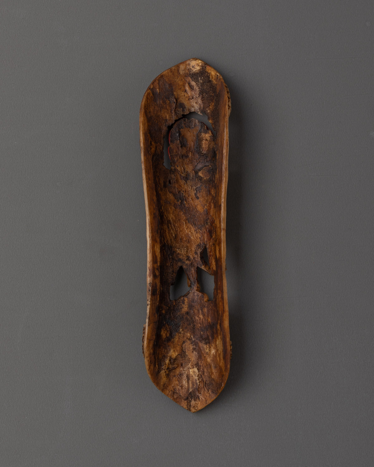 Handcarved Troma Nagmo Sculpture | Vajrayana Wrathful Dakini Bone Art