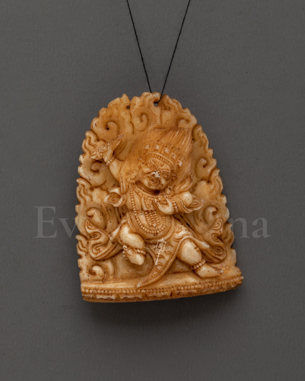 Sacred mahakala Bone locket 
