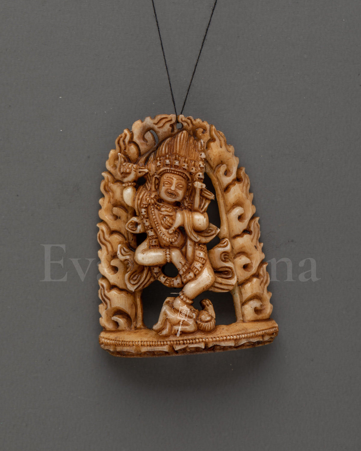 Himalayan Mahakala pendant 