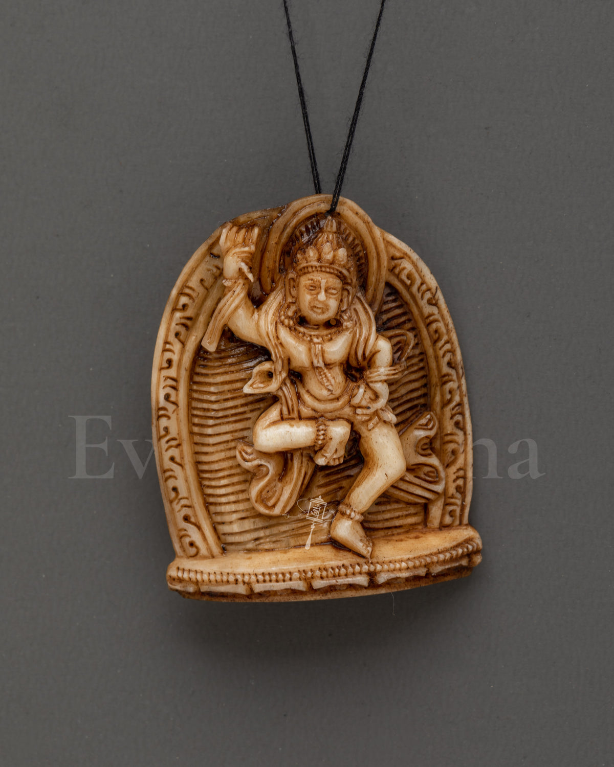 Machig Labdron Bone Locket 