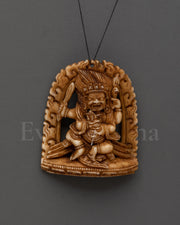Mahakala Protector Deity Pendant 