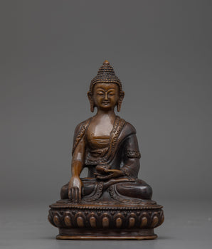 copper-shakyamuni-buddha-figurine