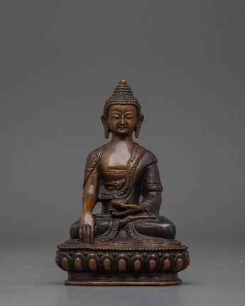 copper-shakyamuni-buddha-figurine