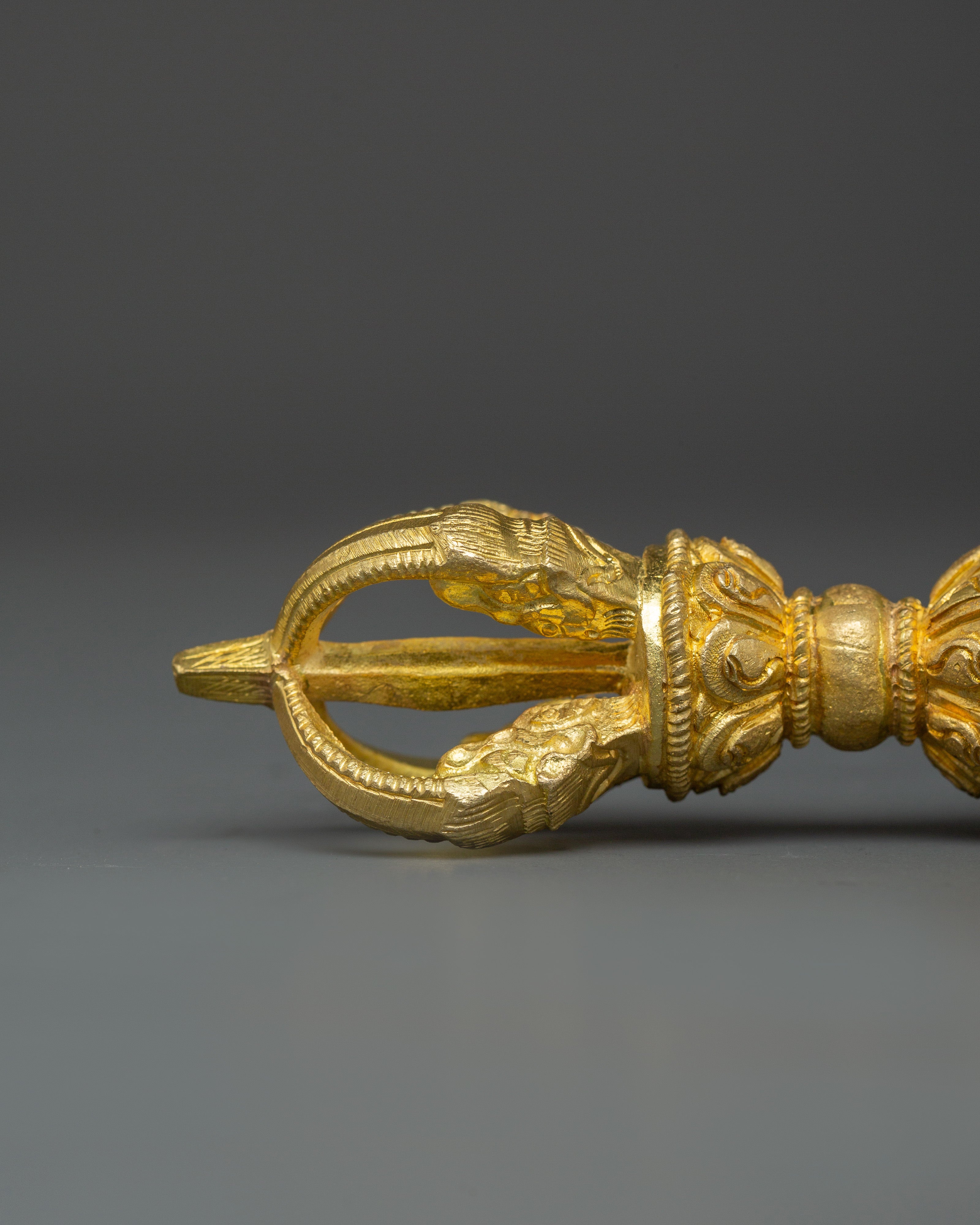 Tibetan Brass Bell & Vajra Set | Buddhist Ritual Tool