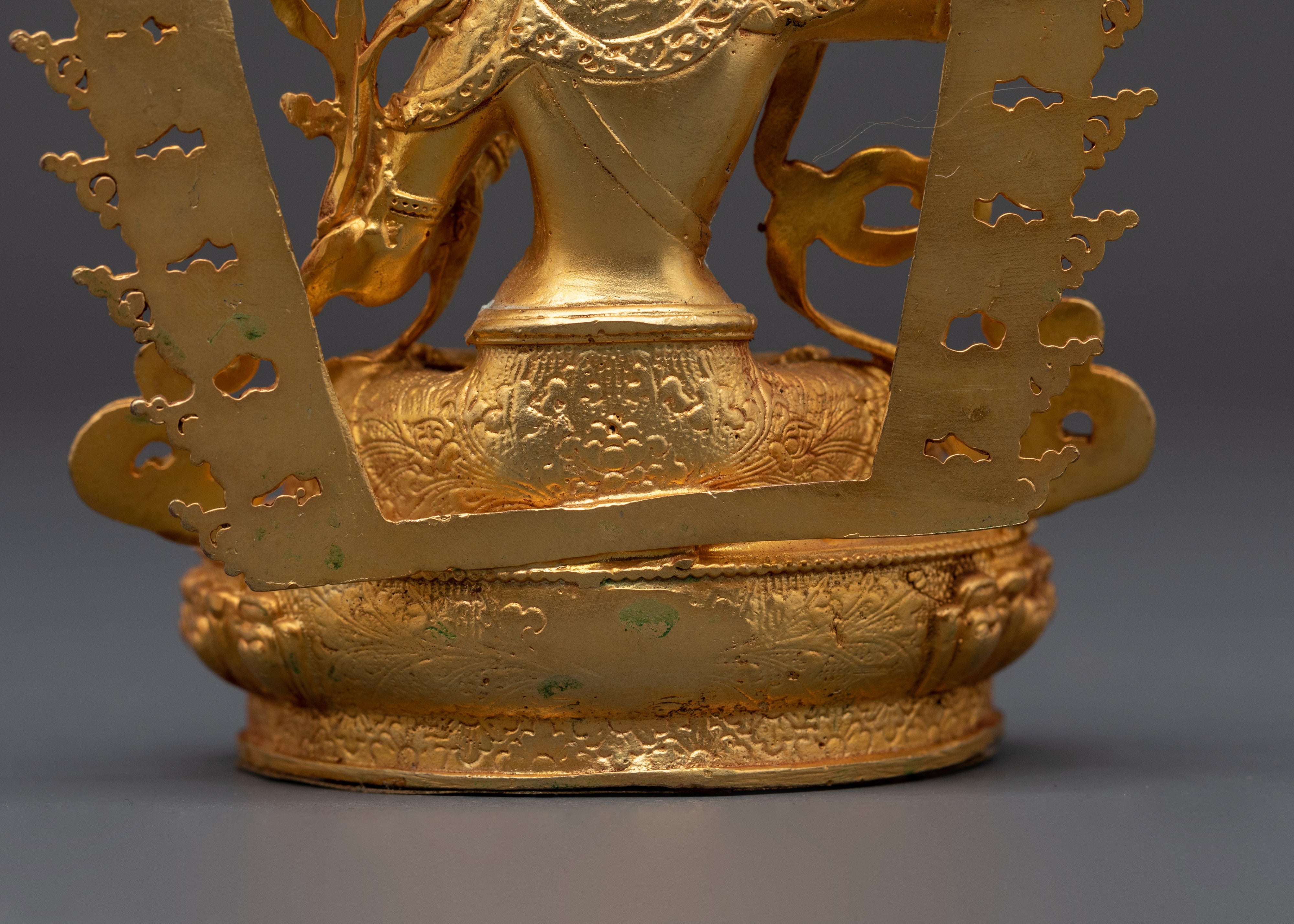 Manjushri Wisdom Bodhisattva Copper Statue | Mahayana Deity of Clarity