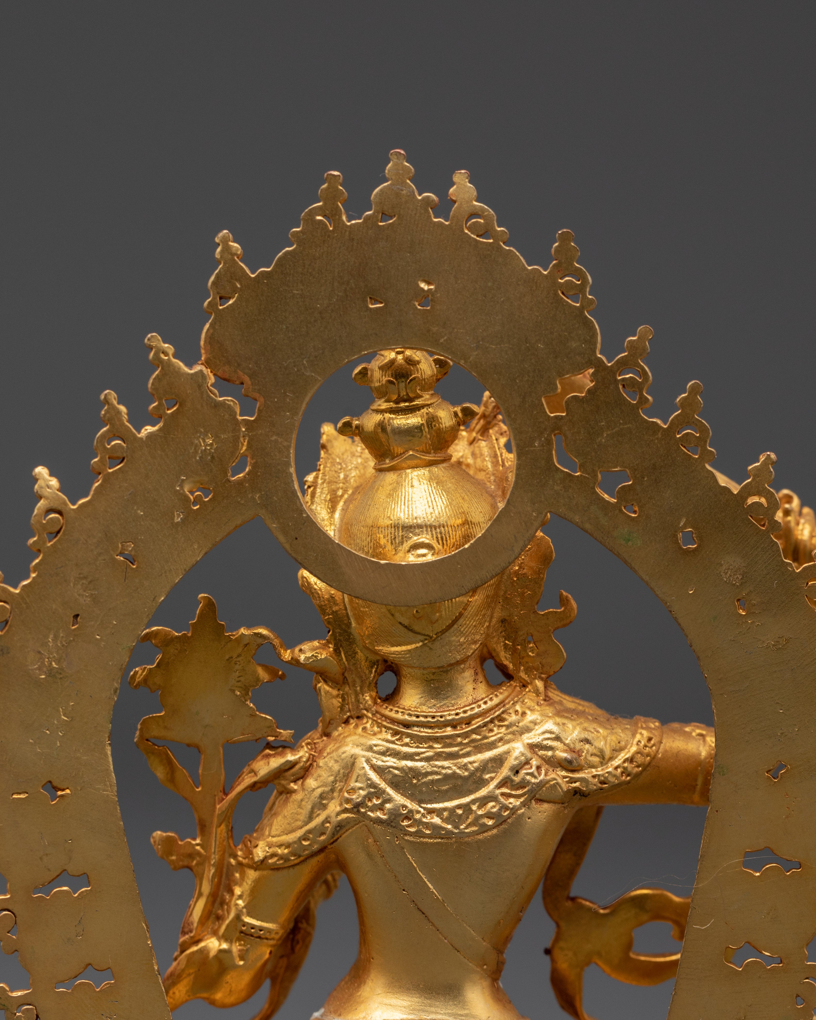 Manjushri Wisdom Bodhisattva Copper Statue | Mahayana Deity of Clarity