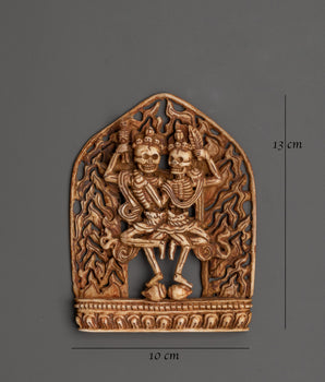 Skull Deity Sculpture | Chitipati Guardian of Impermanence
