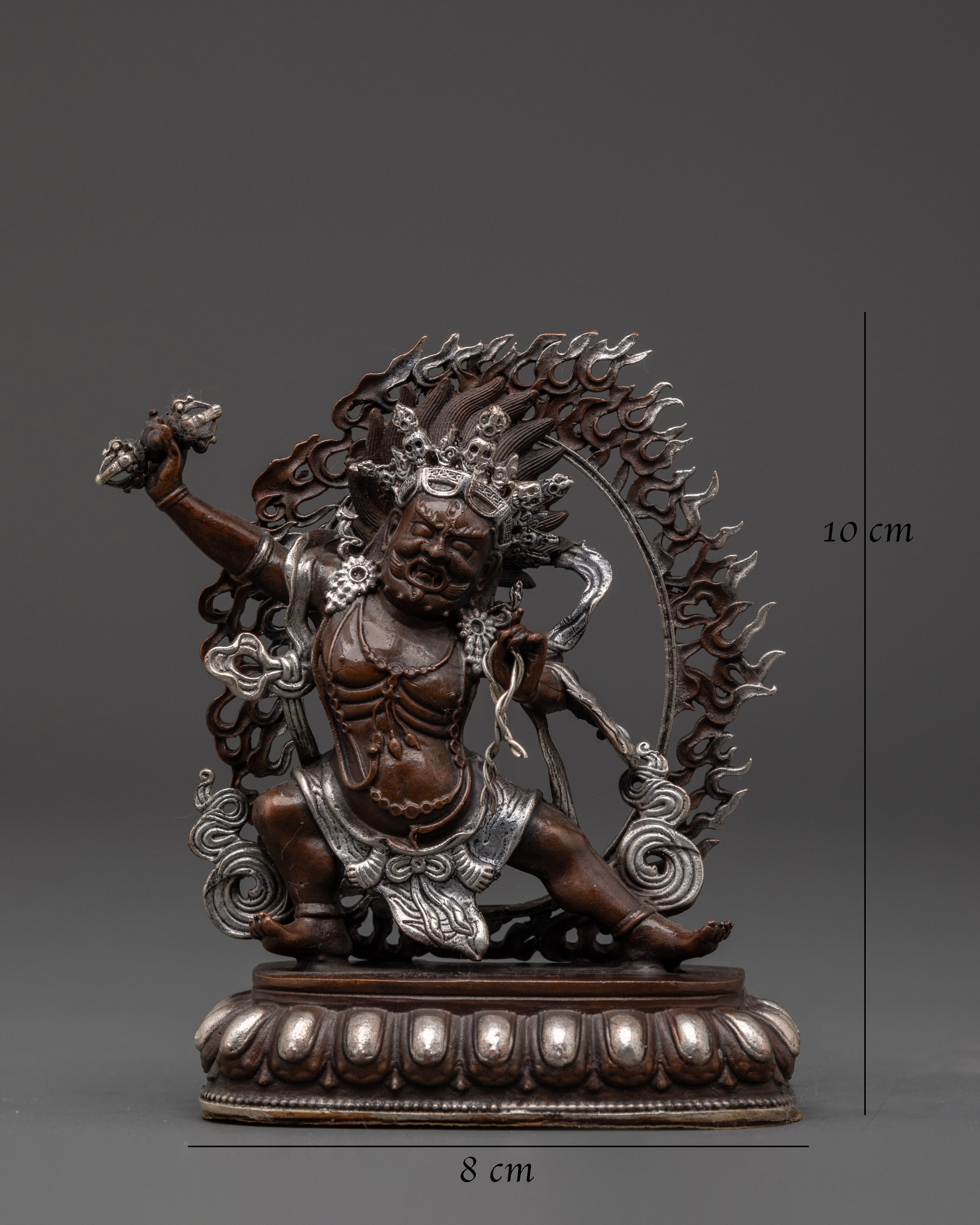 Fierce Vajrapani Bodhisattva Statue | Tantric Protector Deity