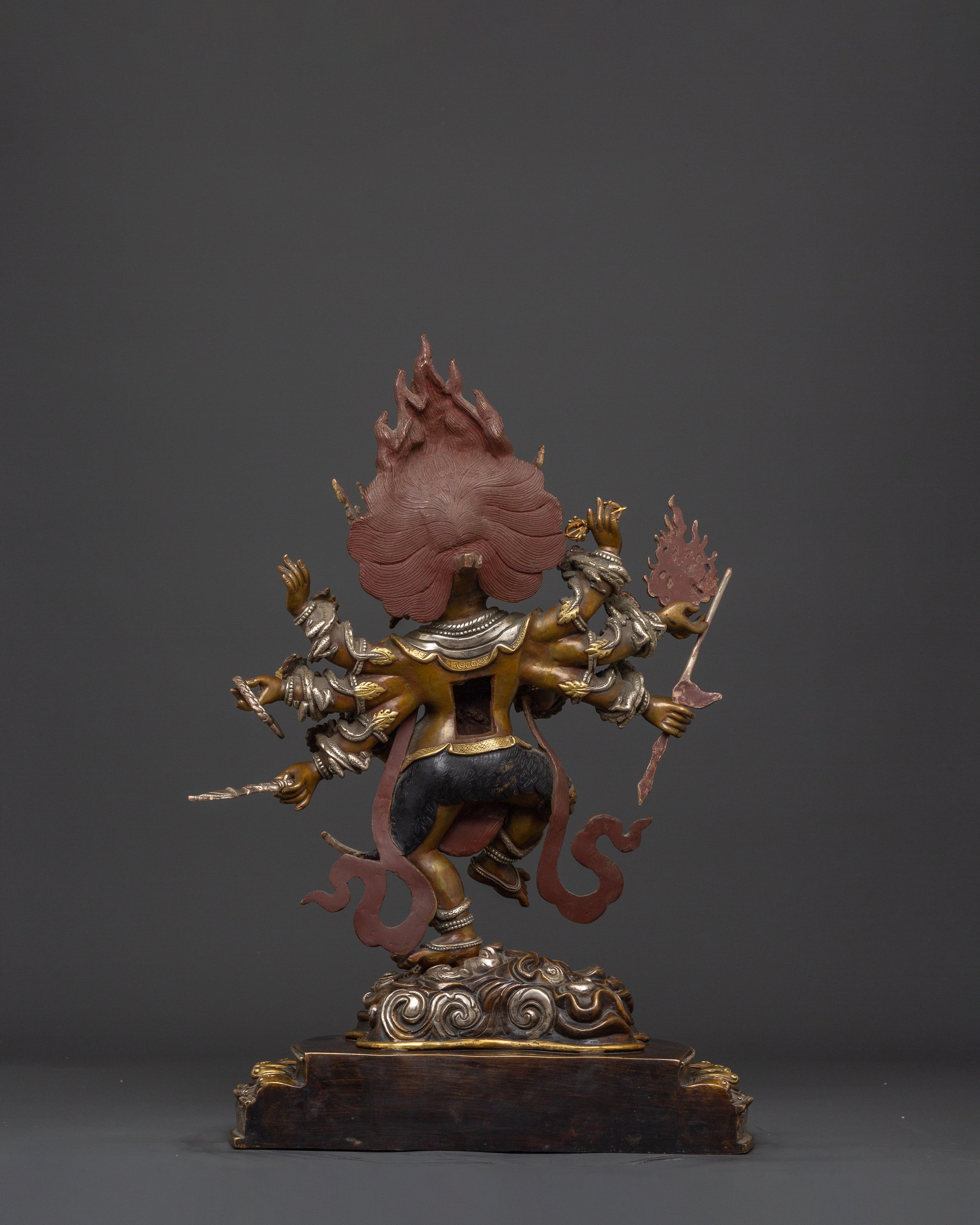 Uchusma Protector Statue | Wrathful Vajrayana Guardian