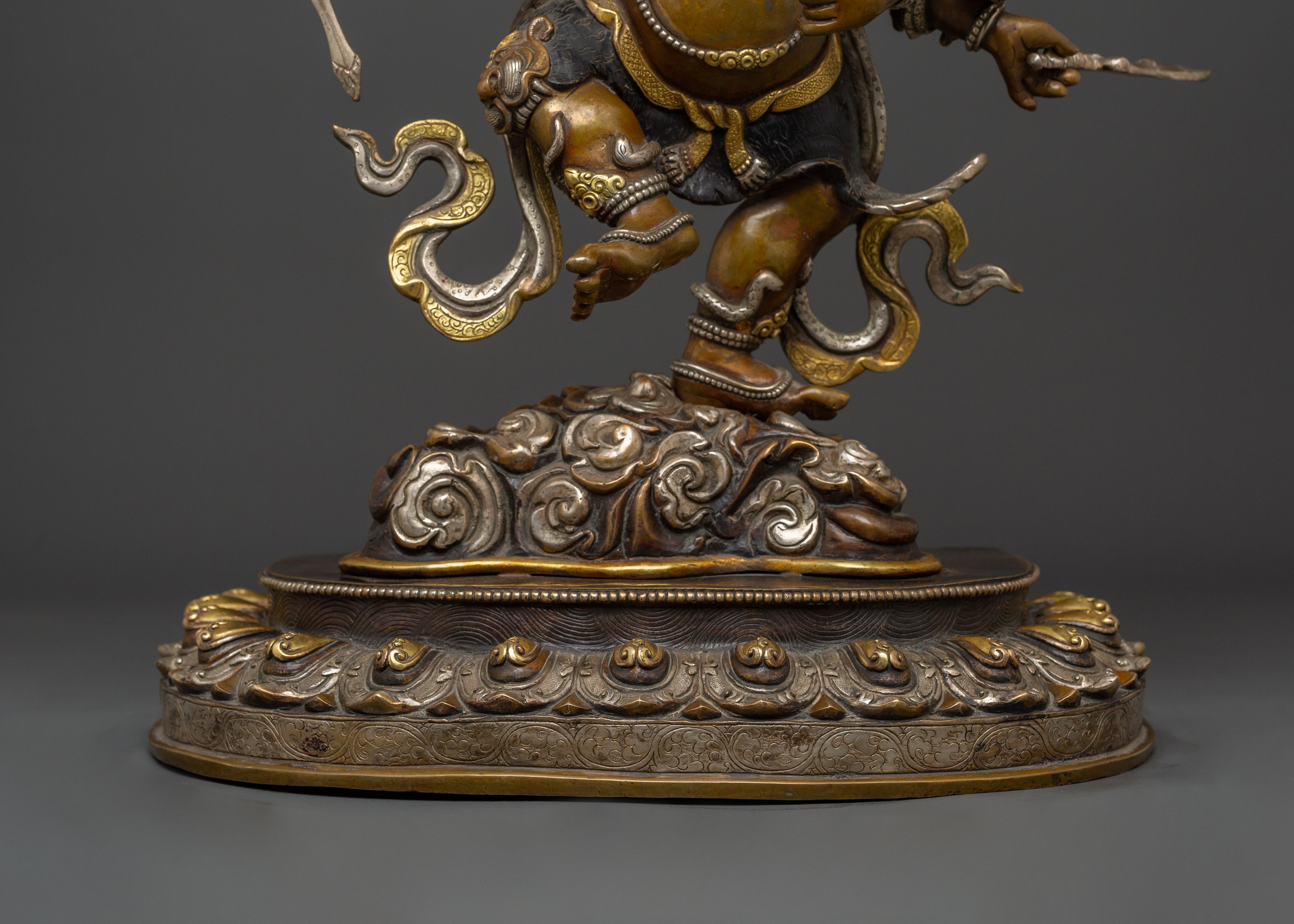 Uchusma Protector Statue | Wrathful Vajrayana Guardian