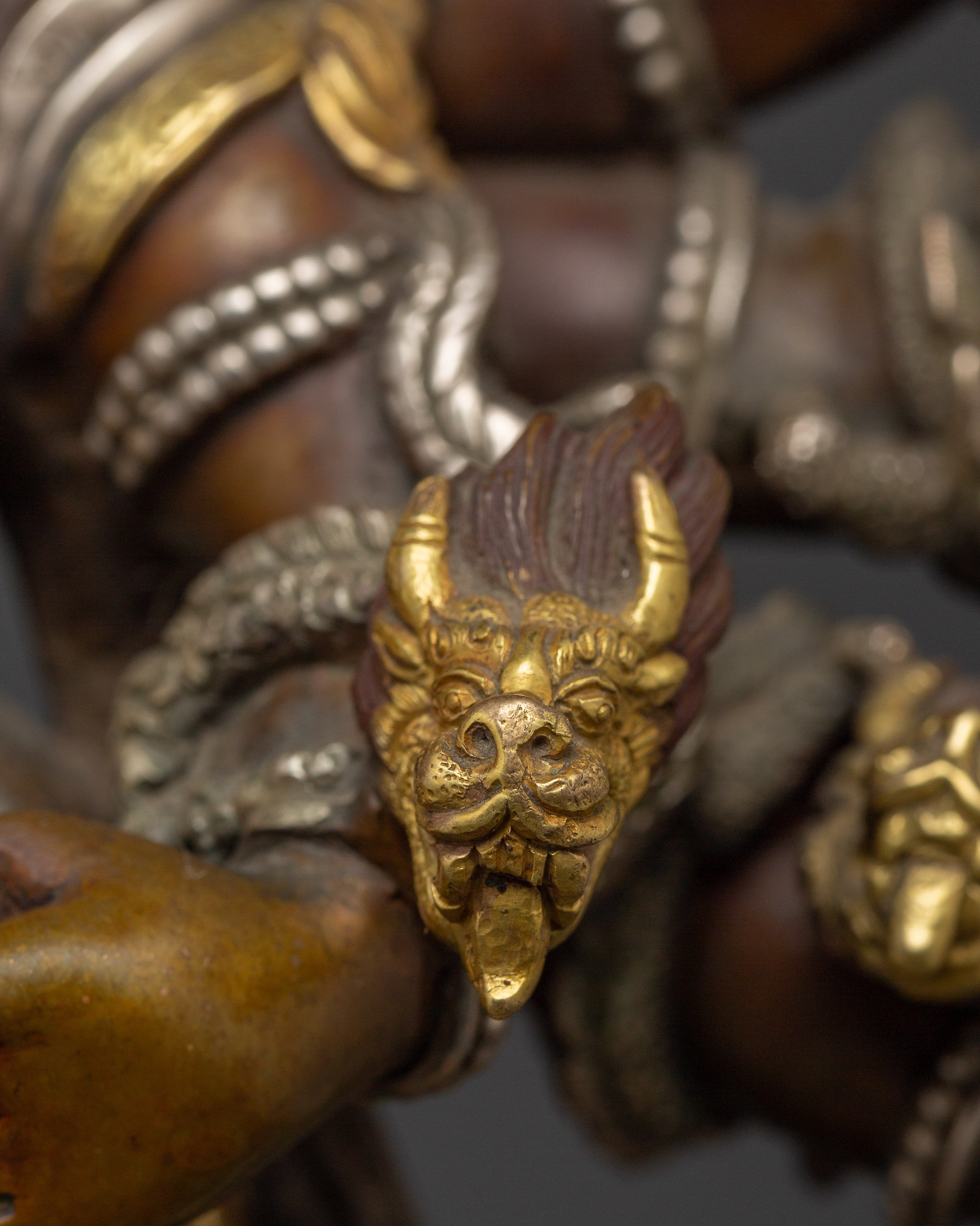 Uchusma Protector Statue | Wrathful Vajrayana Guardian