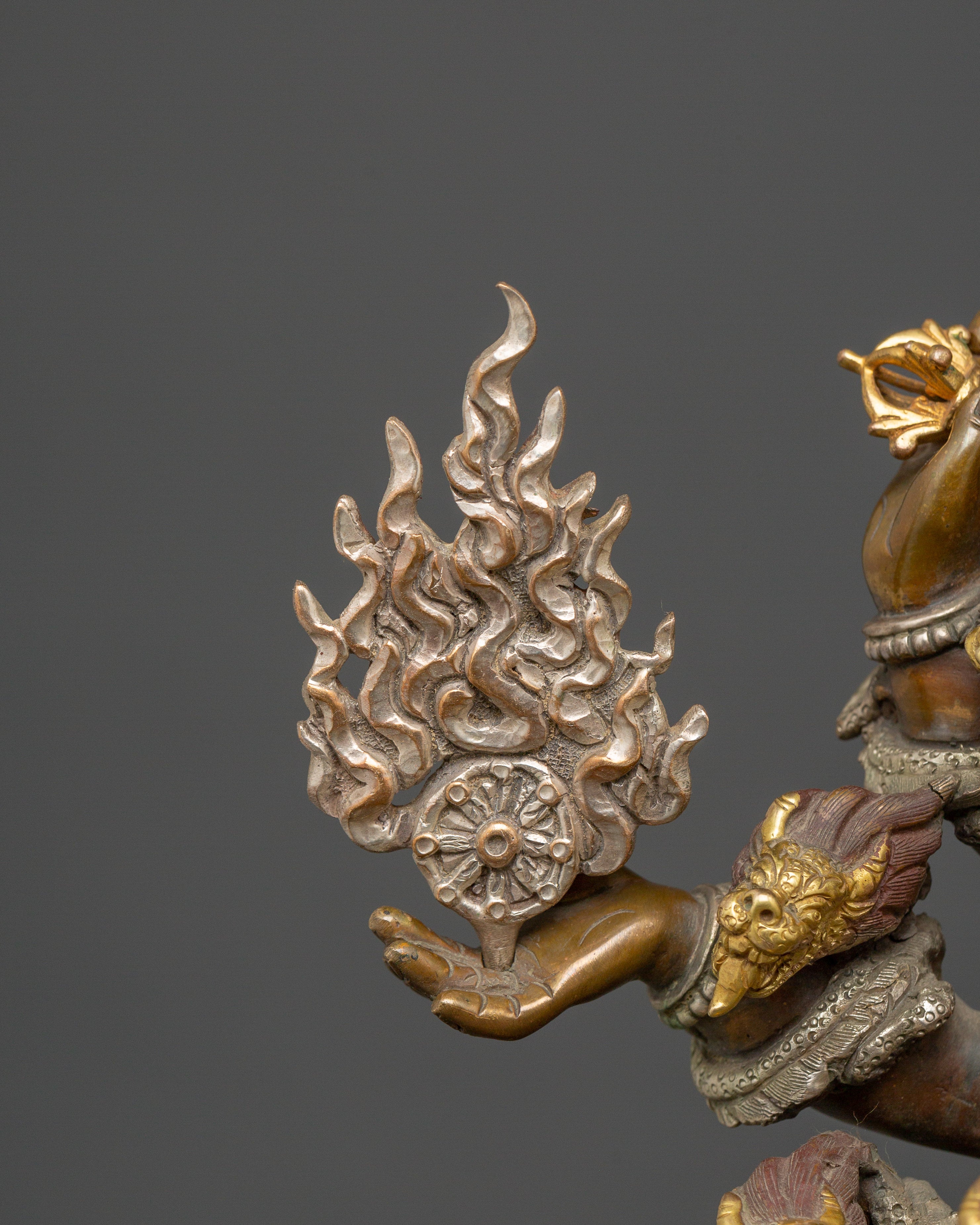 Uchusma Protector Statue | Wrathful Vajrayana Guardian