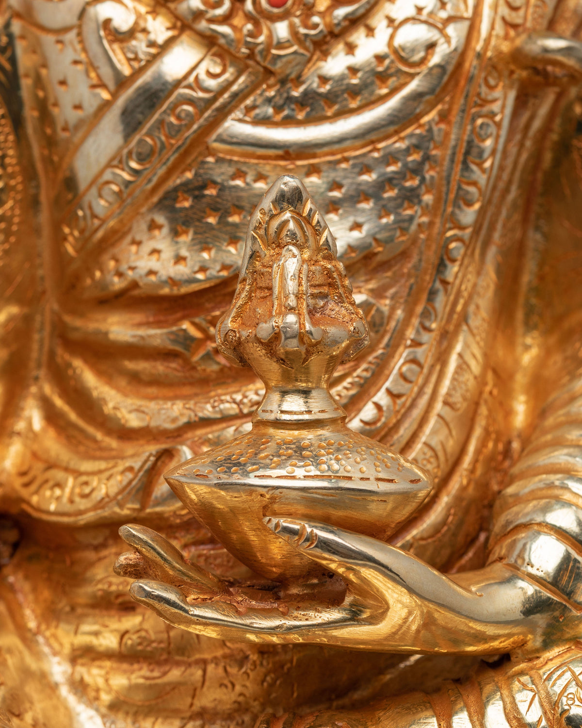 Guru Rinpoche Sacred Figurine | Embodiment of Vajrayana Wisdom