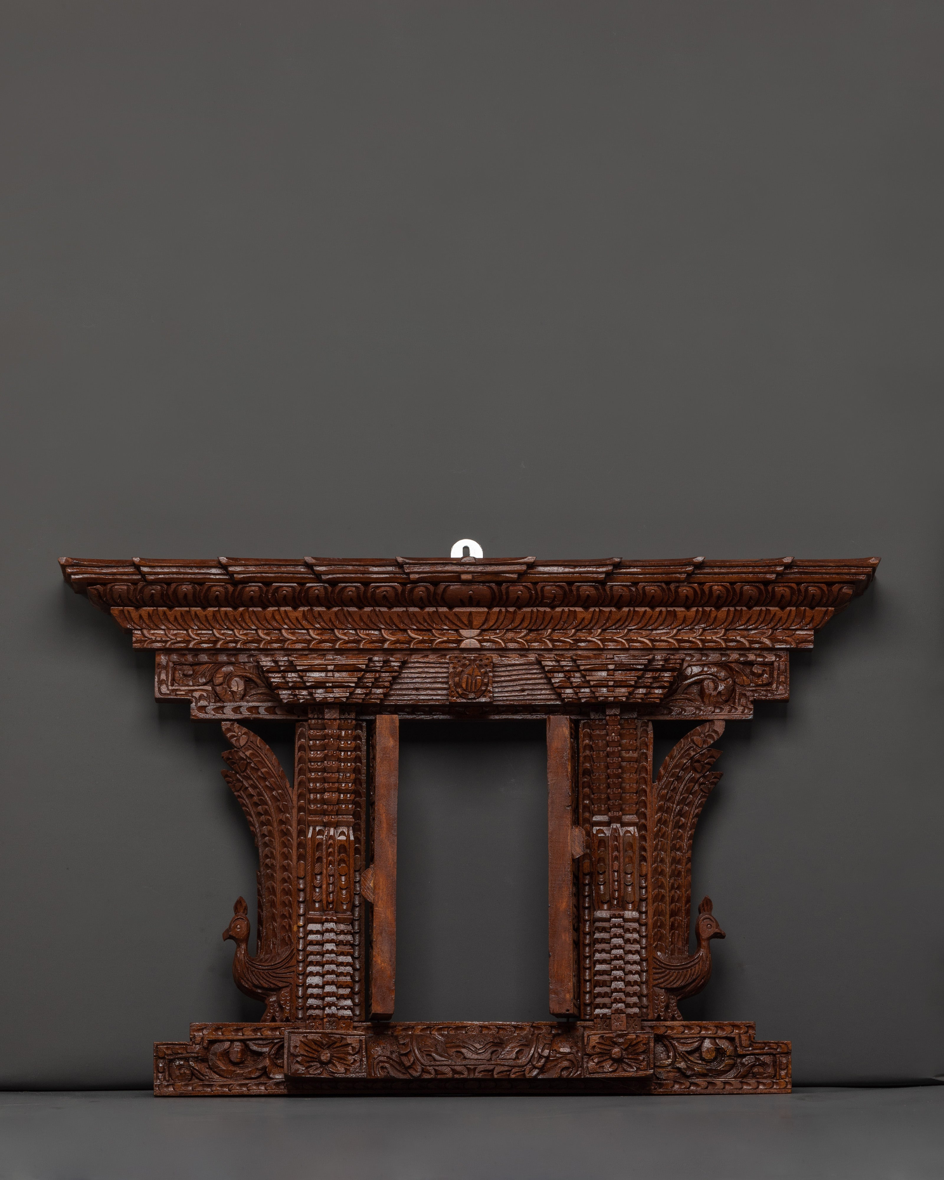 Wooden Door Wall Hanging | Hand Carved Home Decor Art