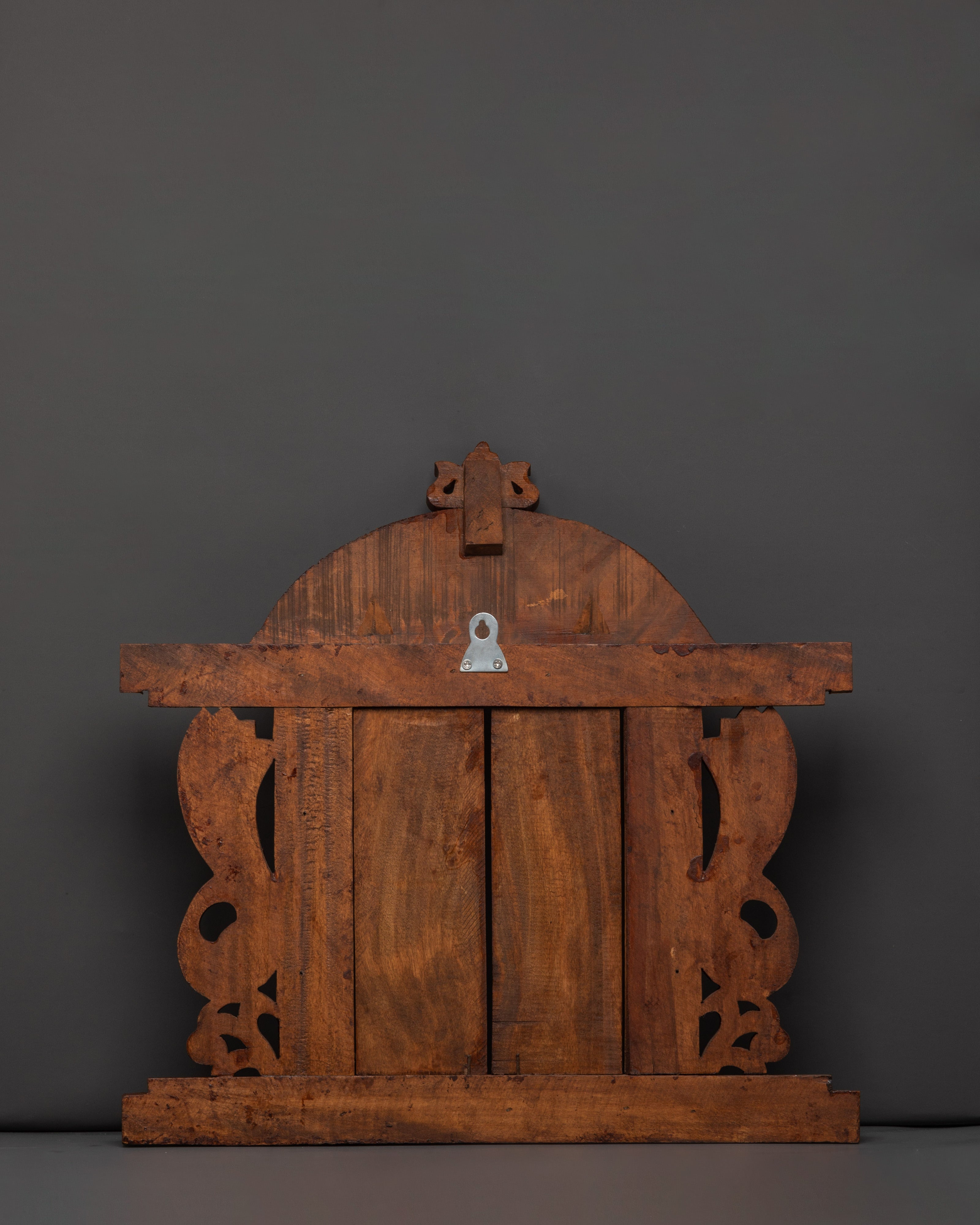 Hand-Carved Cultural Wood Wall Hanging for Ethnic and Home Decor