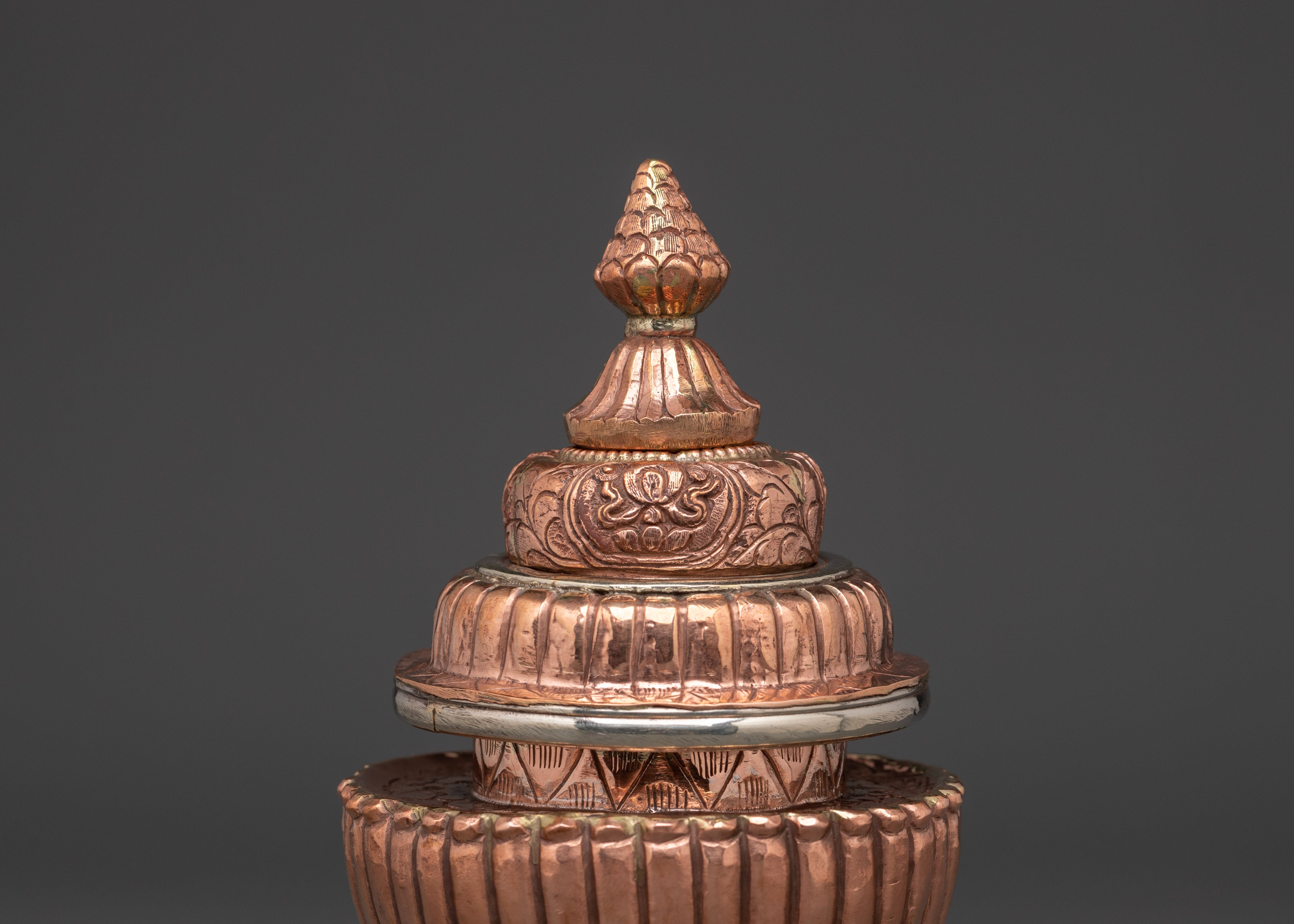 Handmade Buddhist Rice Vessel | For Puja and Spiritual Offerings