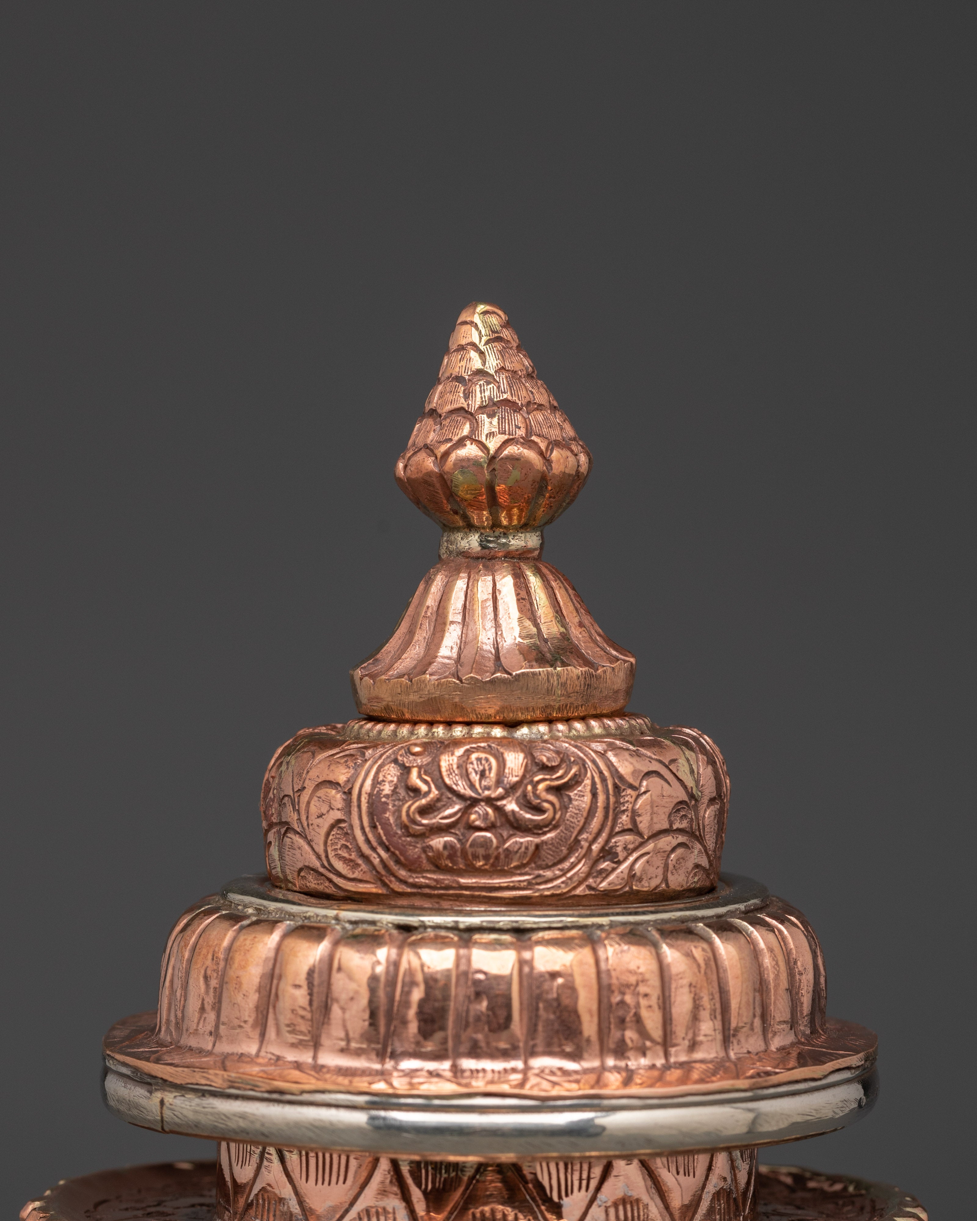 Handmade Buddhist Rice Vessel | For Puja and Spiritual Offerings